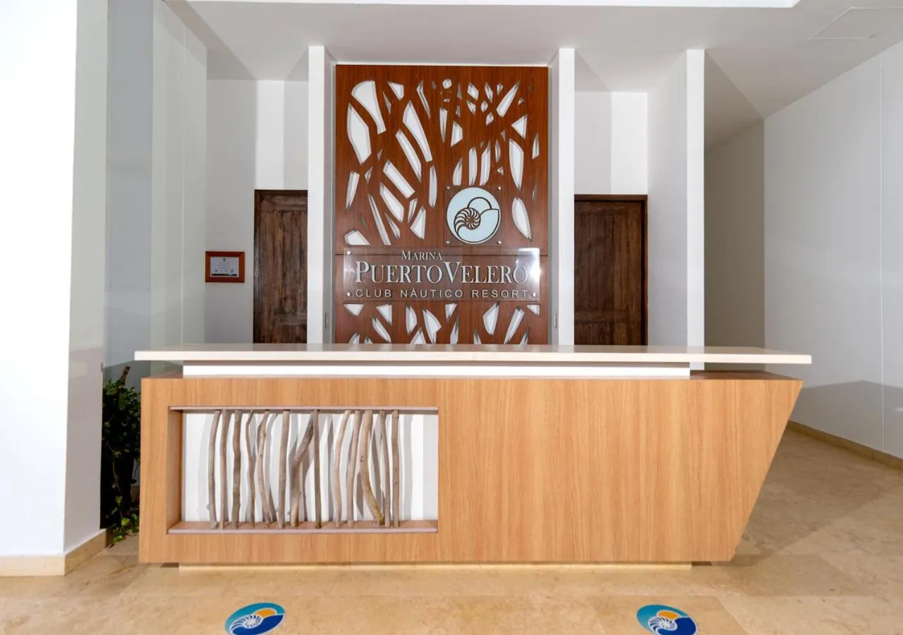 Lobby or reception in Marina Puerto Velero