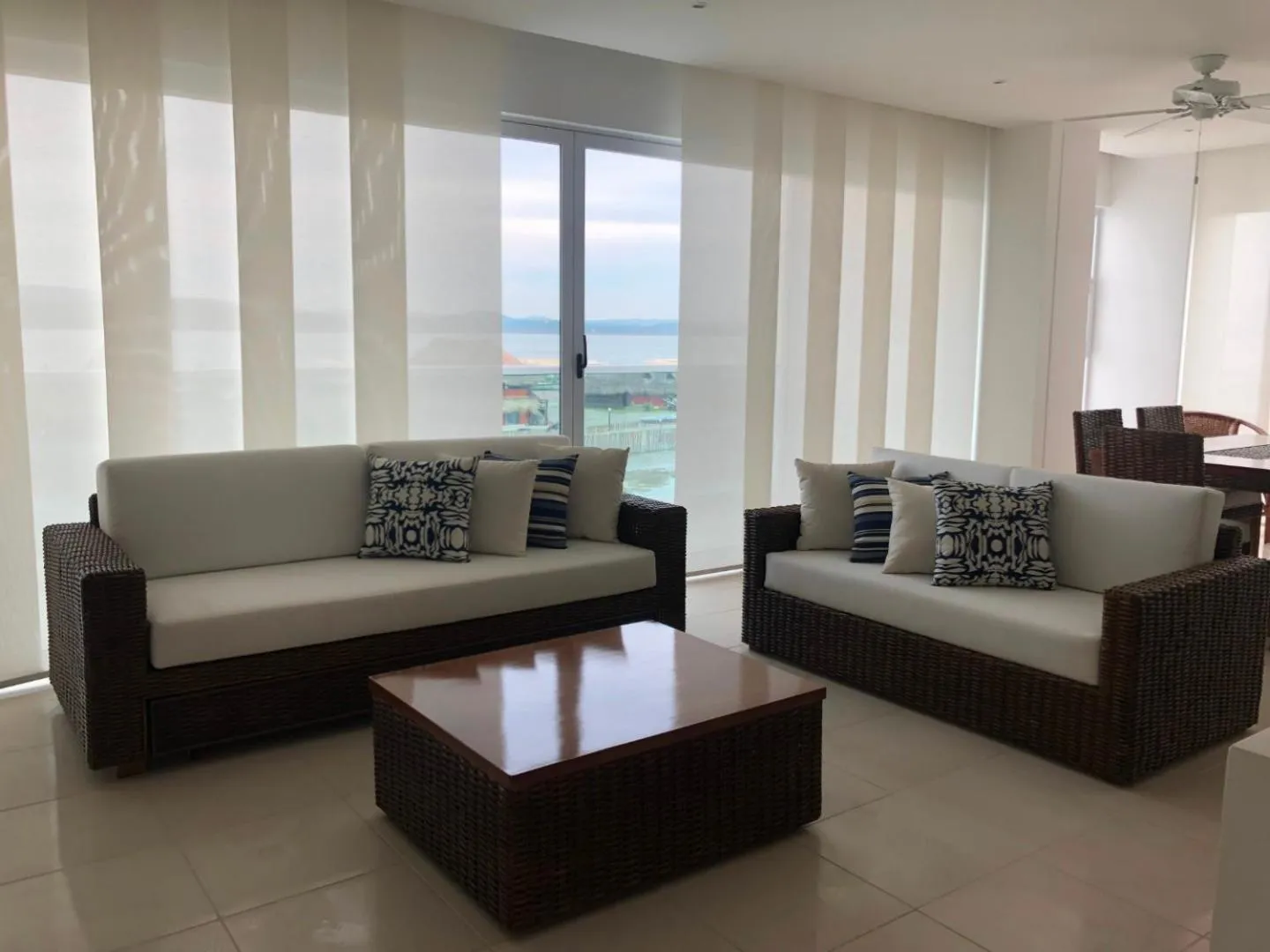 Living room in Marina Puerto Velero