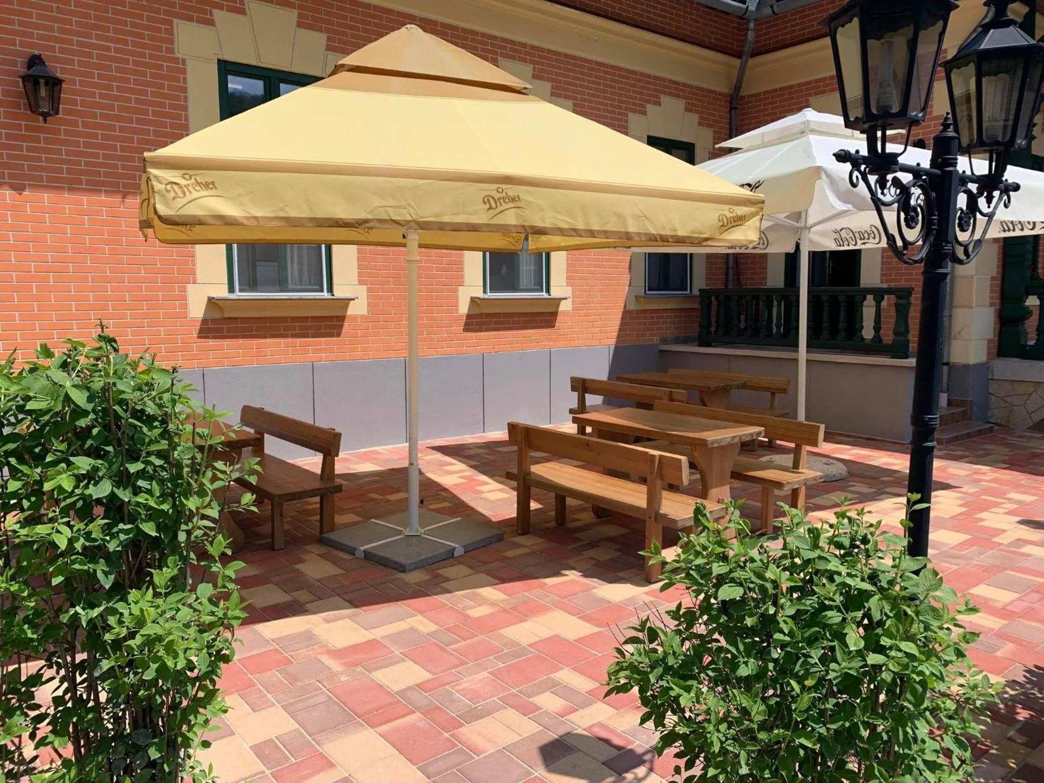 Garden in St. Hubertus Étterem és Panzió