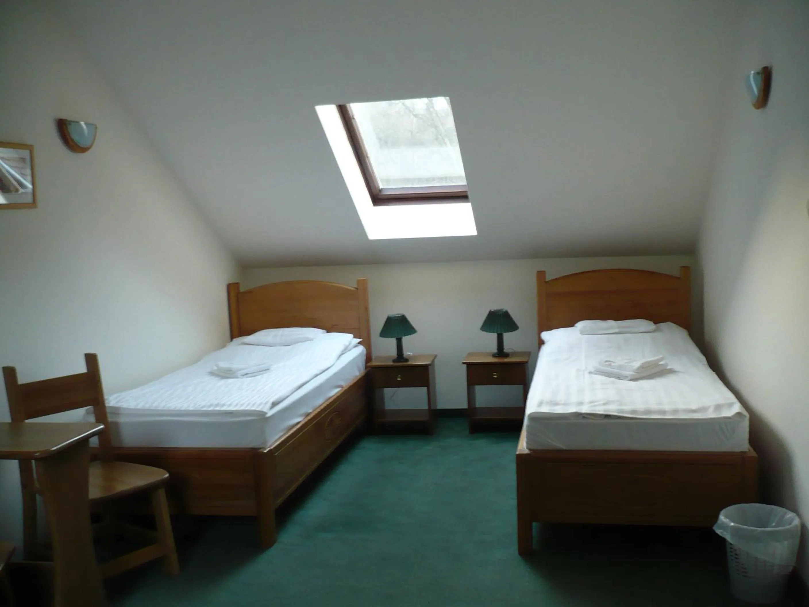 Bedroom, Bed in St. Hubertus Étterem és Panzió