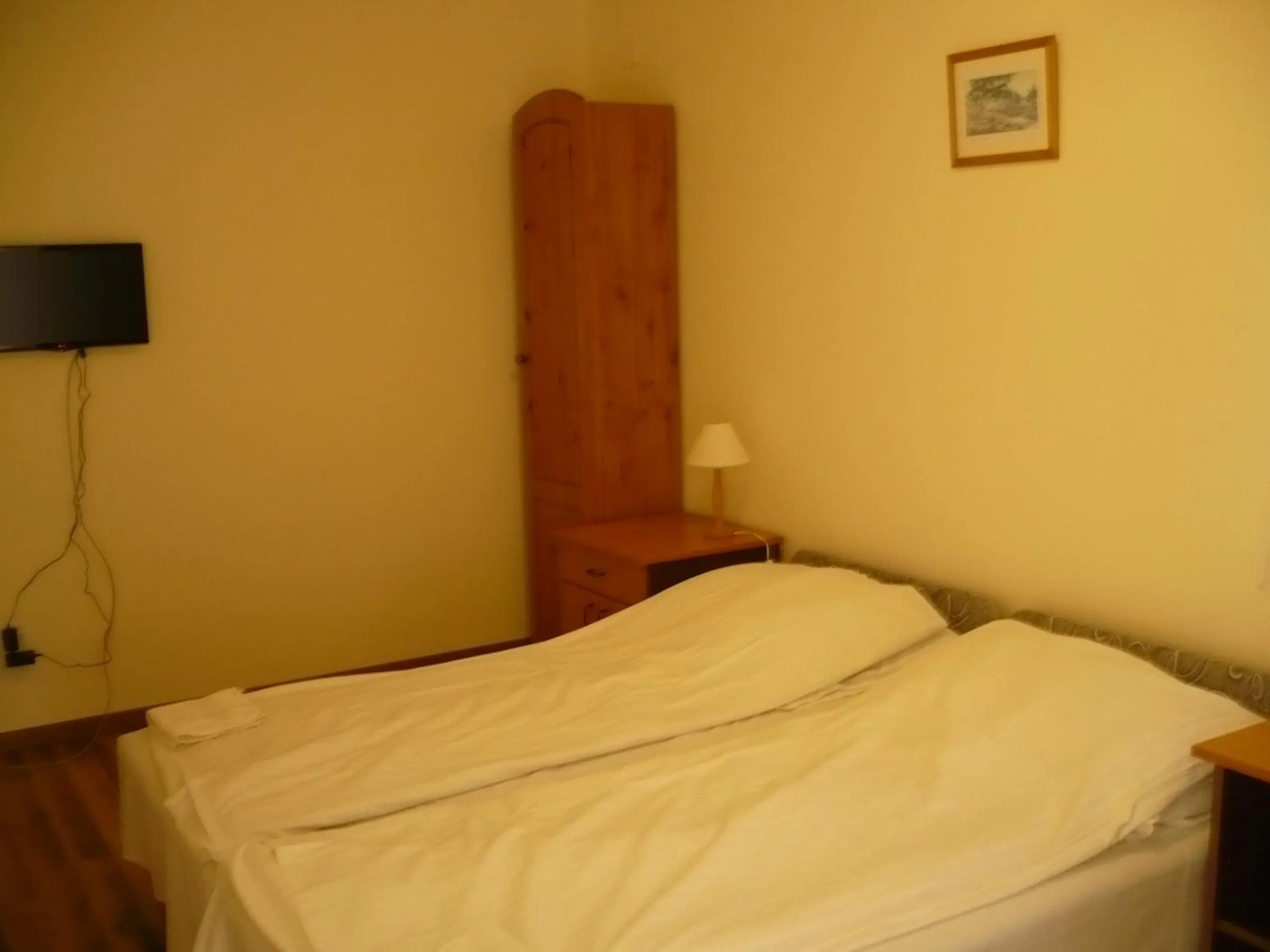 Bedroom, Bed in St. Hubertus Étterem és Panzió