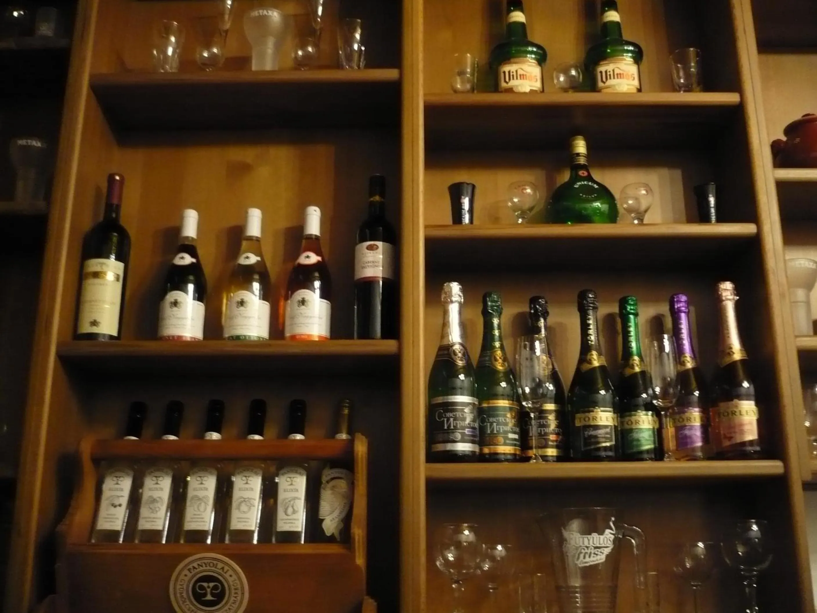 Alcoholic drinks in St. Hubertus Étterem és Panzió