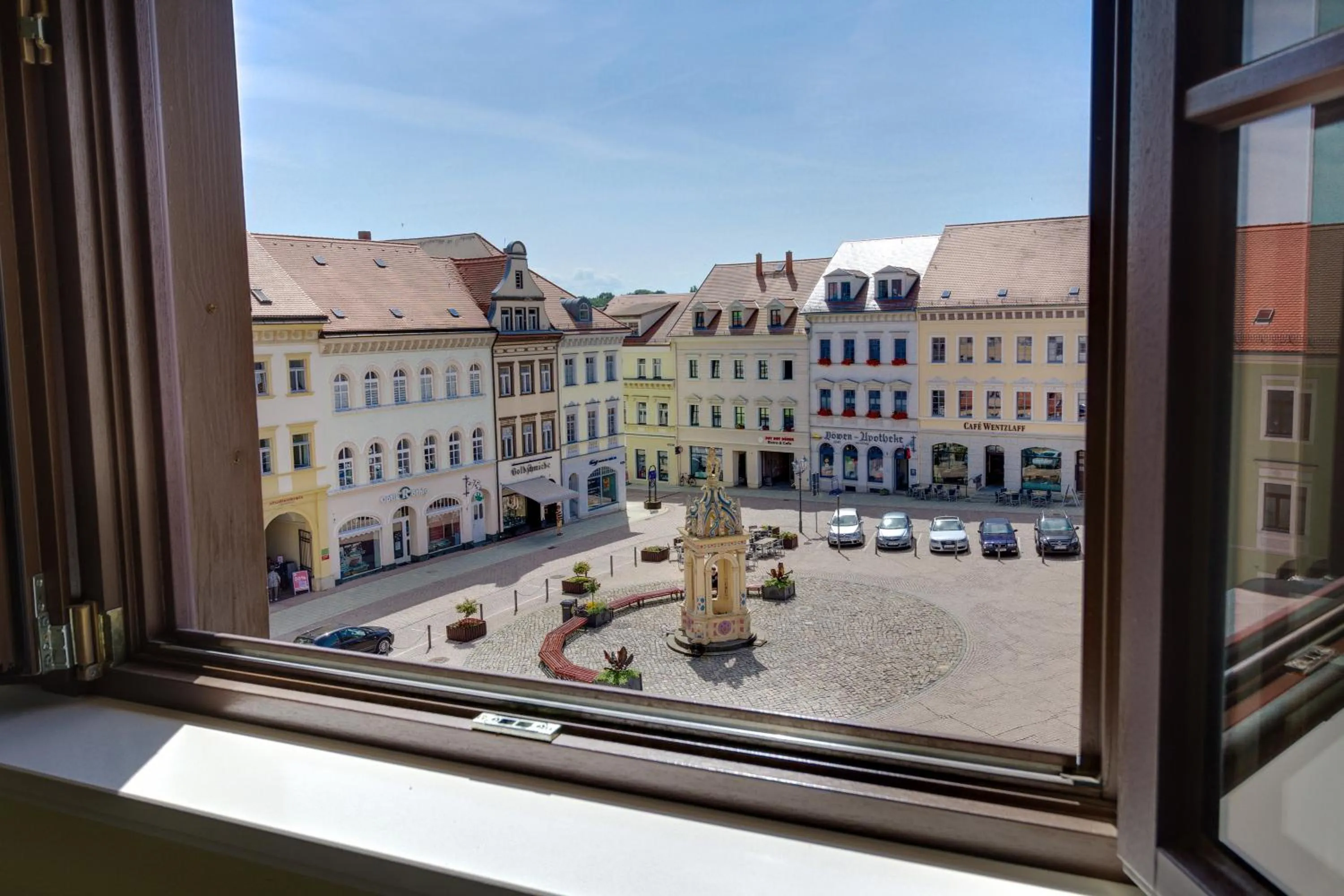 City view in Gasthaus Zum Schwan