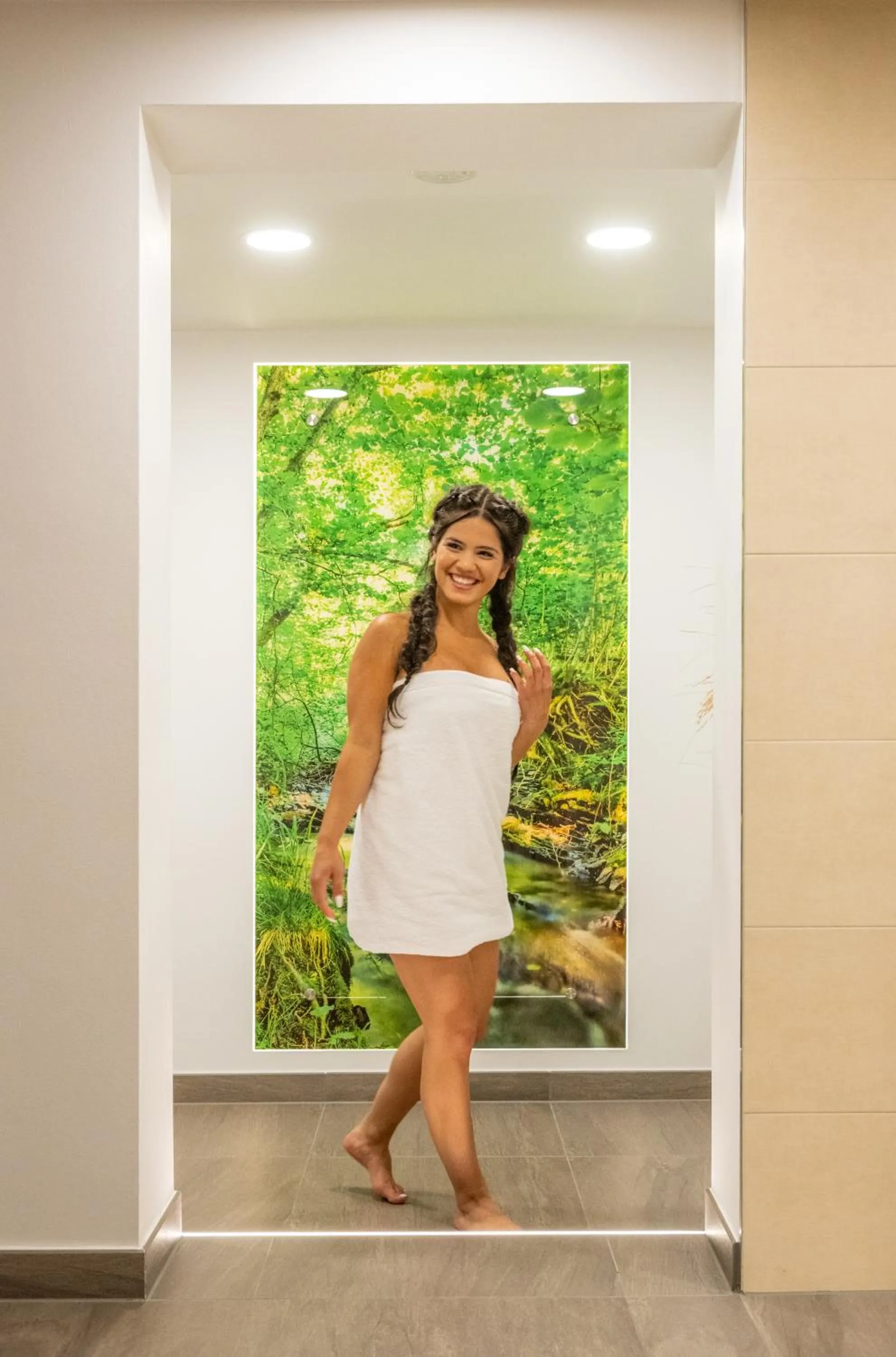 Sauna in Gemünder Ferienpark Salzberg