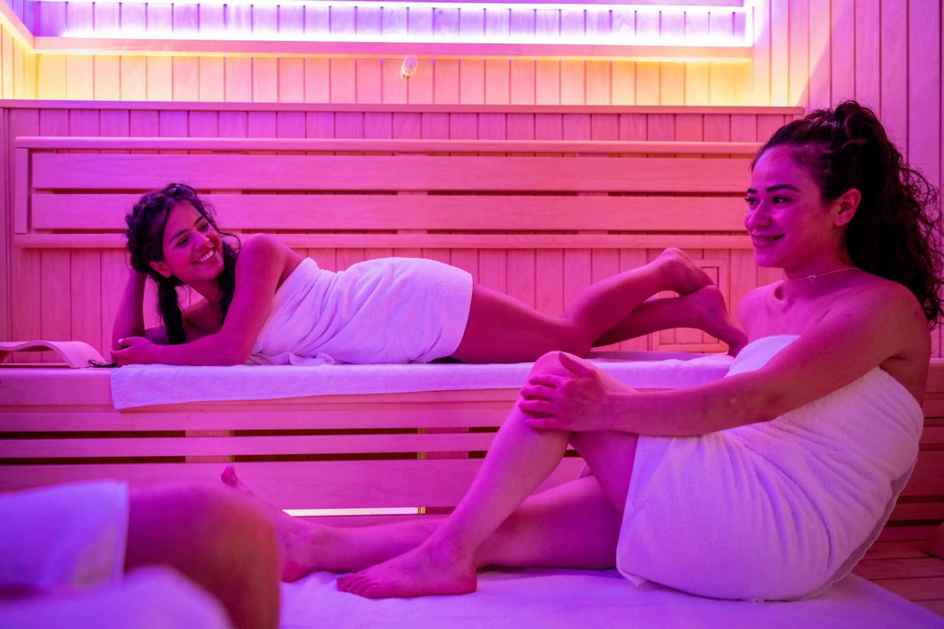 Sauna in Gemünder Ferienpark Salzberg