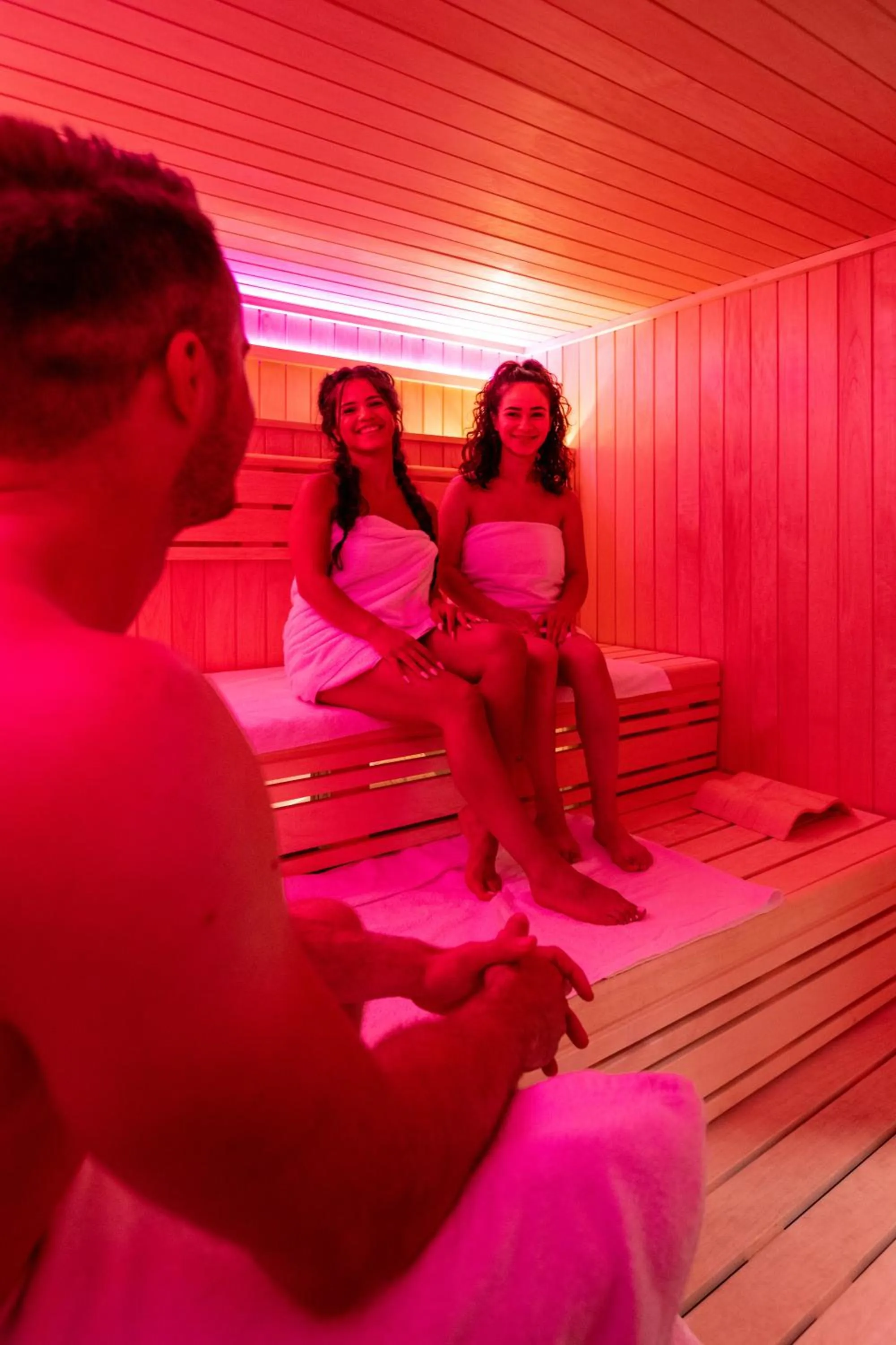 Sauna in Gemünder Ferienpark Salzberg
