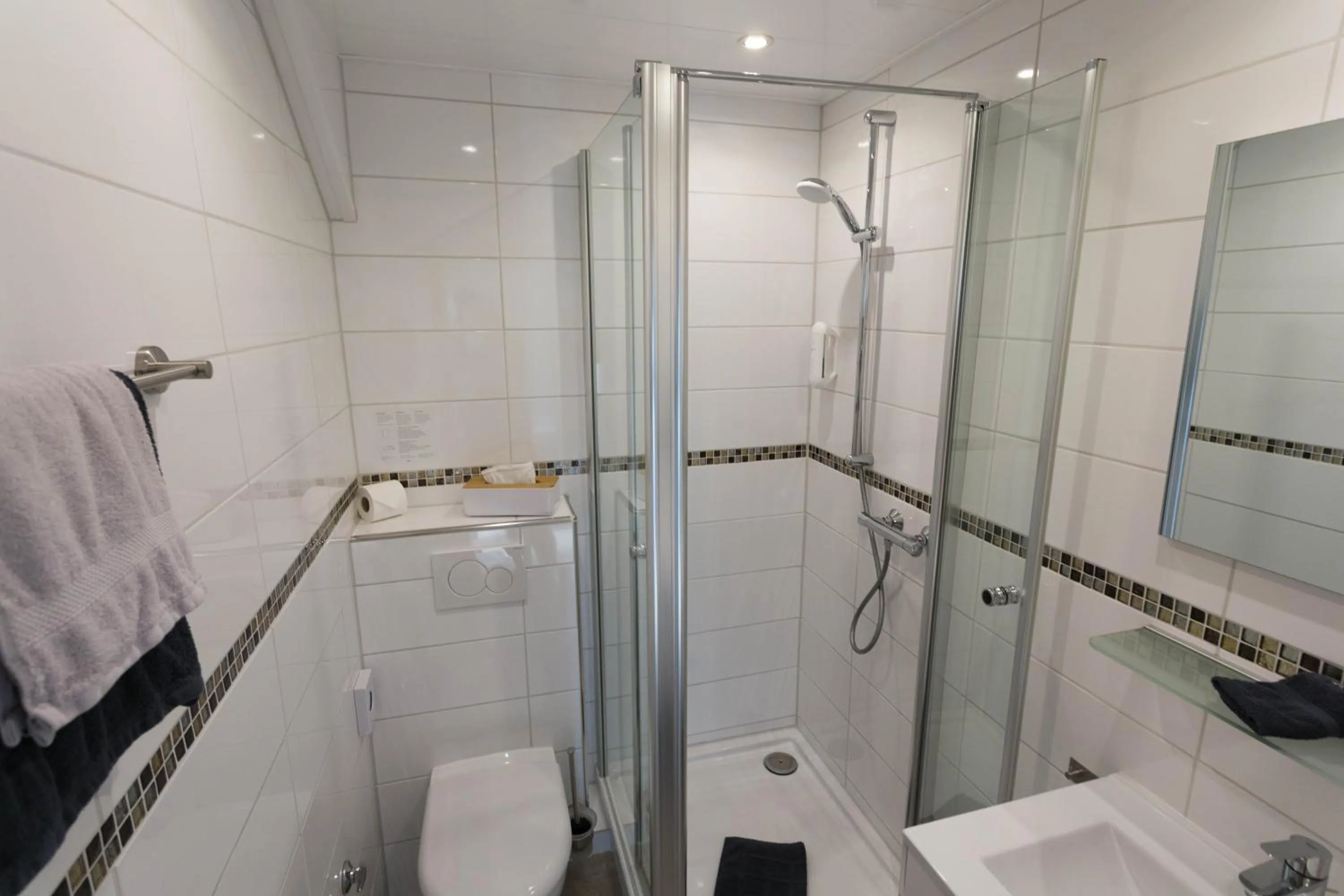 Bathroom in Hotel Restaurant Sonnenlay