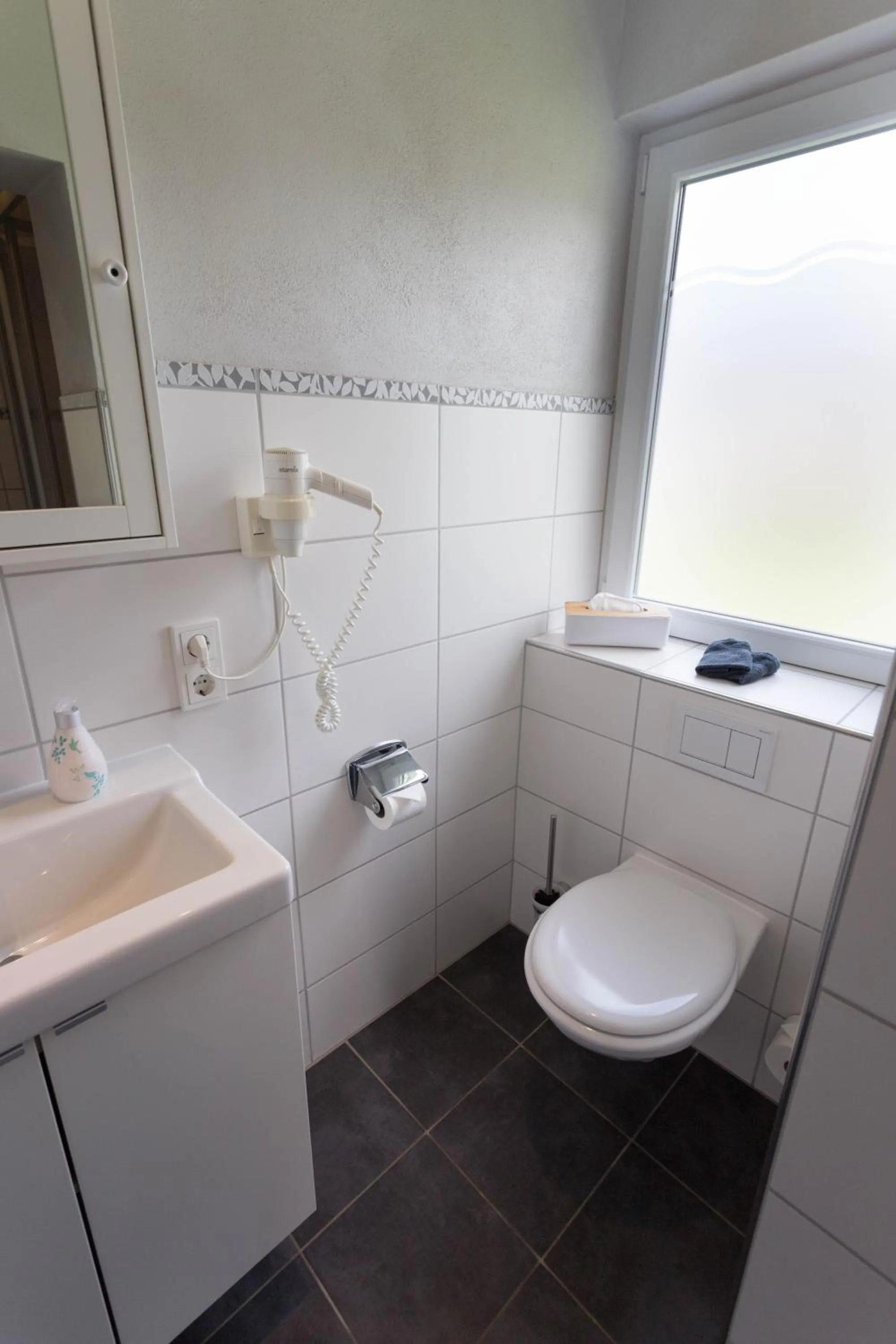 Bathroom in Hotel Restaurant Sonnenlay