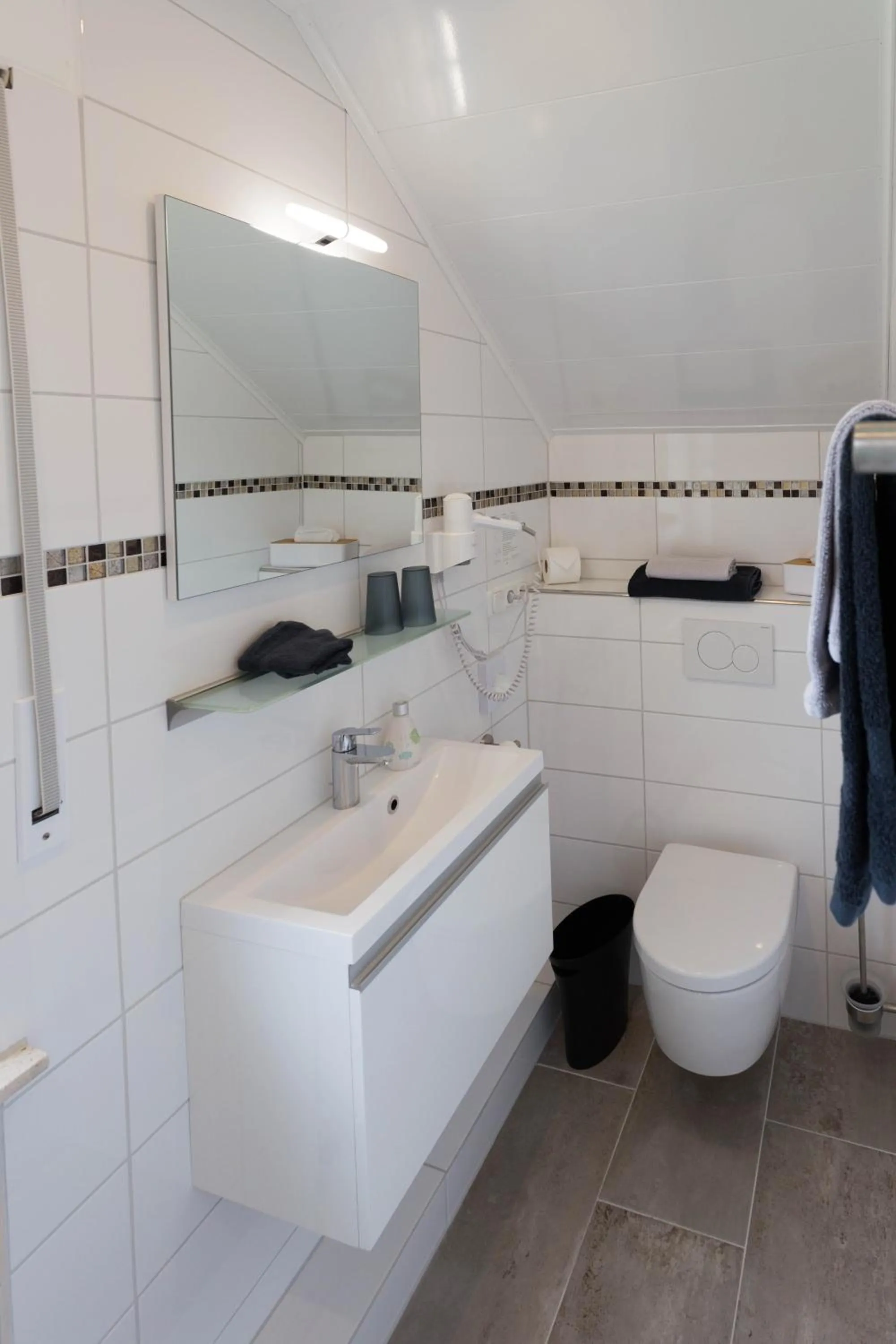 Bathroom in Hotel Restaurant Sonnenlay