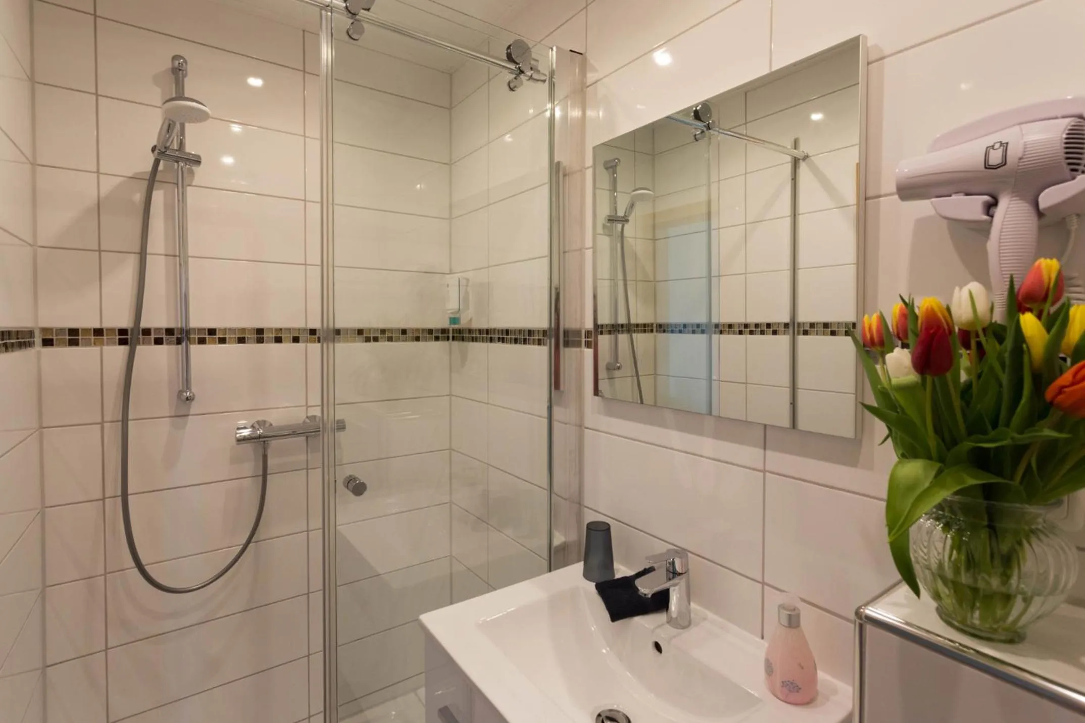 Bathroom in Hotel Restaurant Sonnenlay