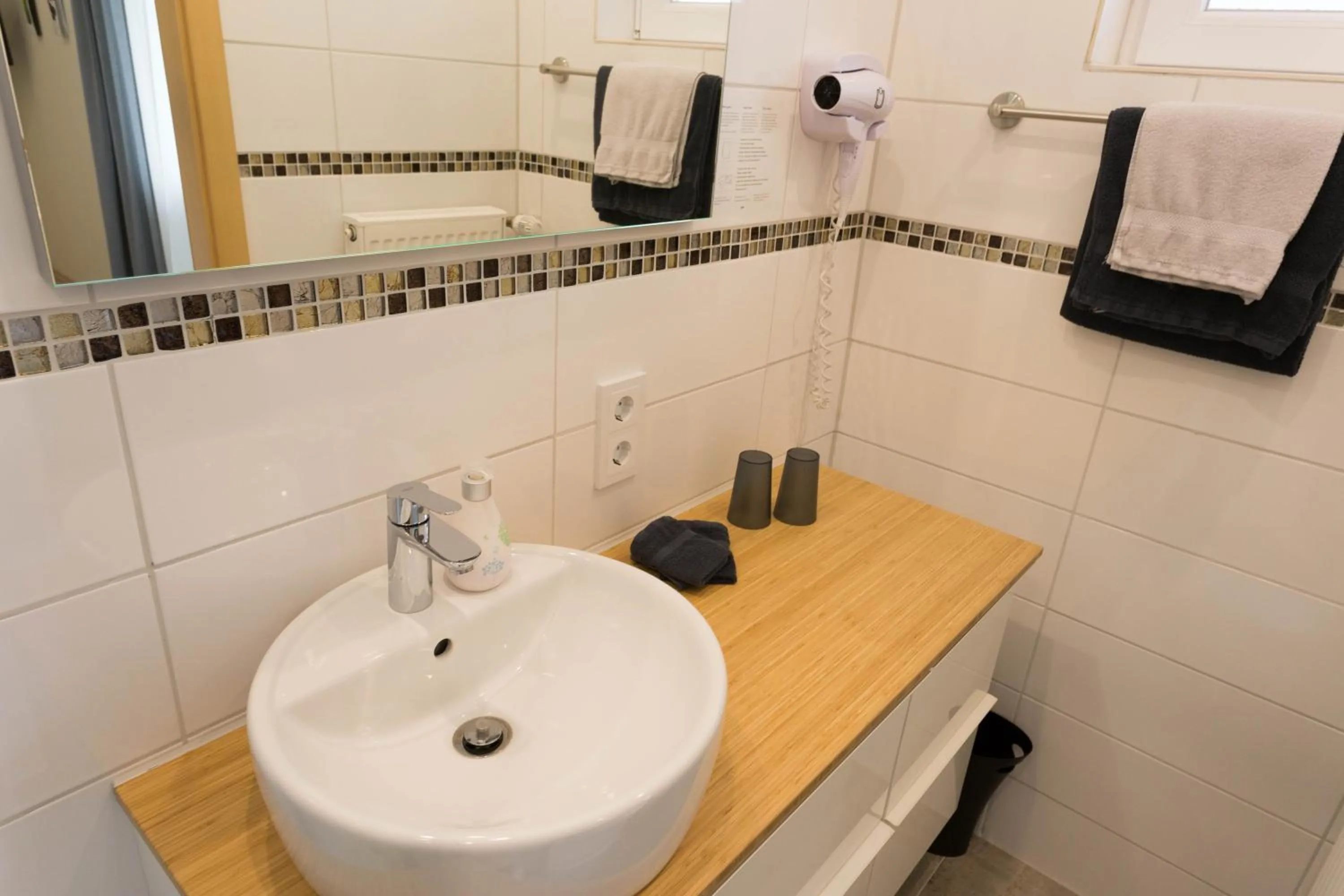 Bathroom in Hotel Restaurant Sonnenlay