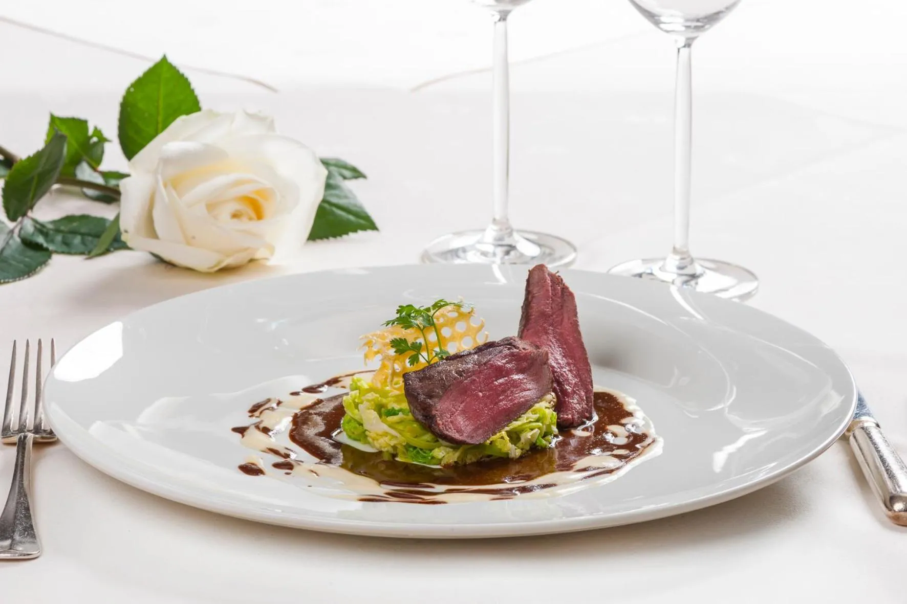 Restaurant/places to eat in Hotel Domschenke