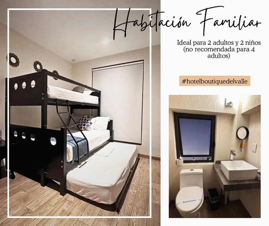 Bed in Hotel Del Valle