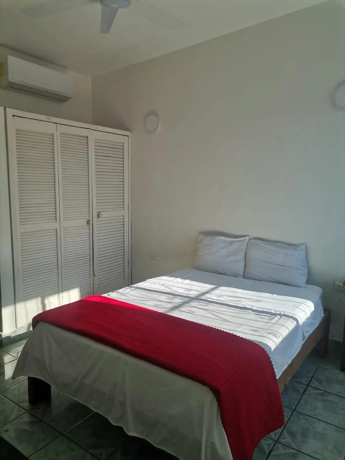 Bed in Hotel Posada Edem