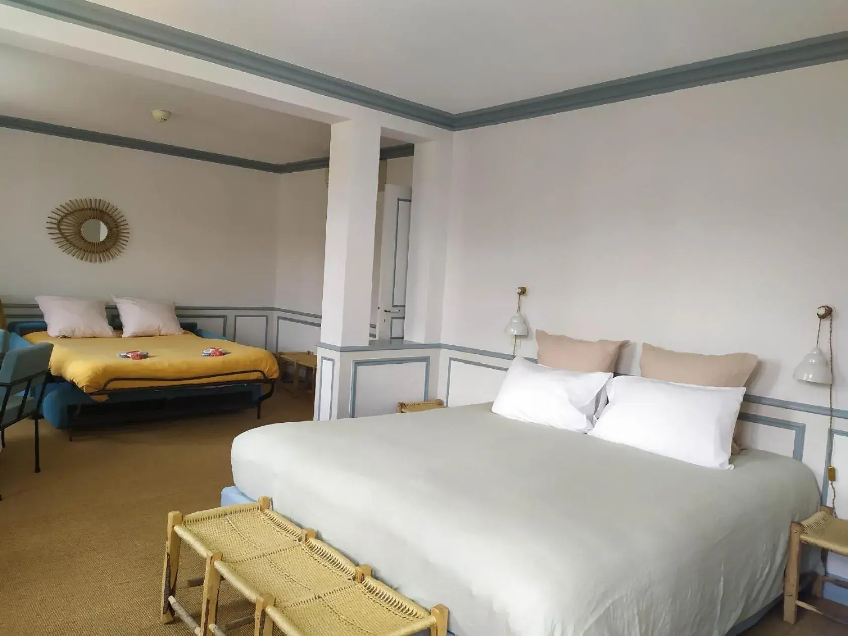 Bed in Moulin de l'Abbaye Bed in Moulin de l'Abbaye