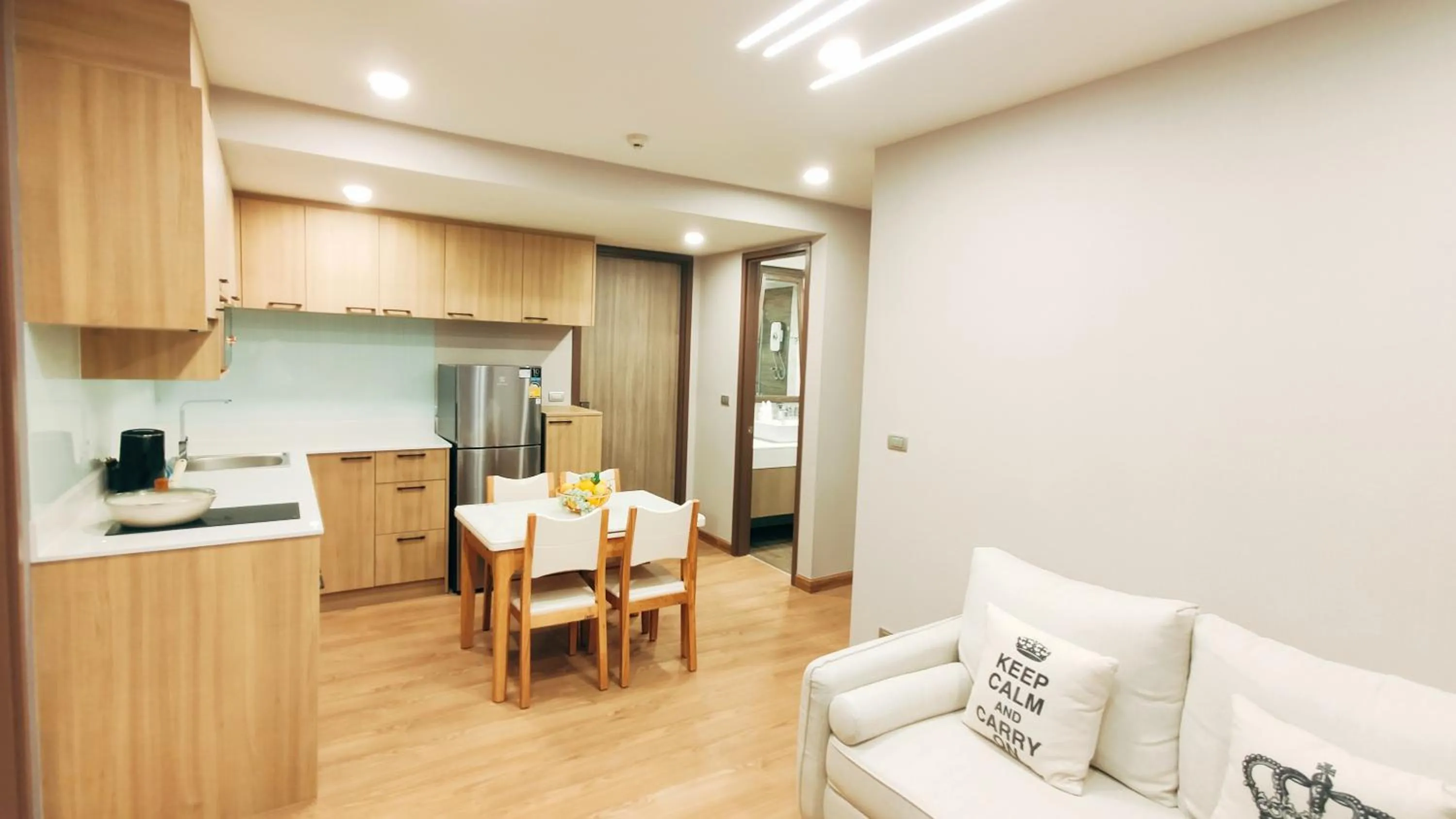 Kitchen or kitchenette in Pleasant Chiangmai