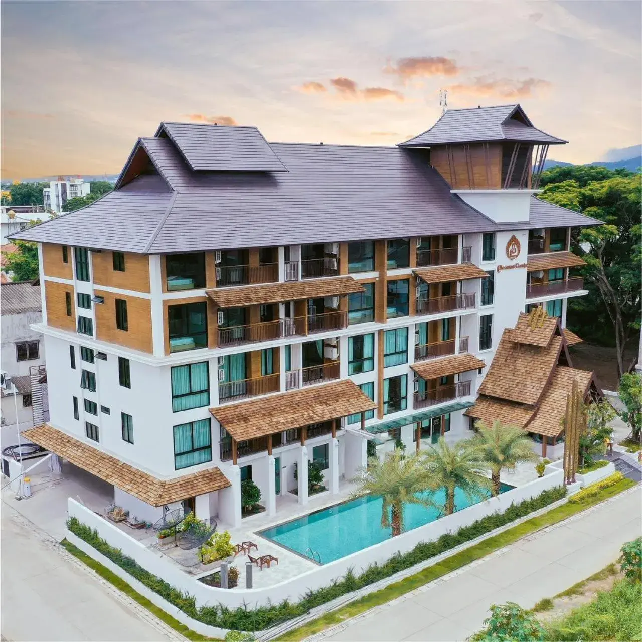 Property building in Pleasant Chiangmai Property building in Pleasant Chiangmai