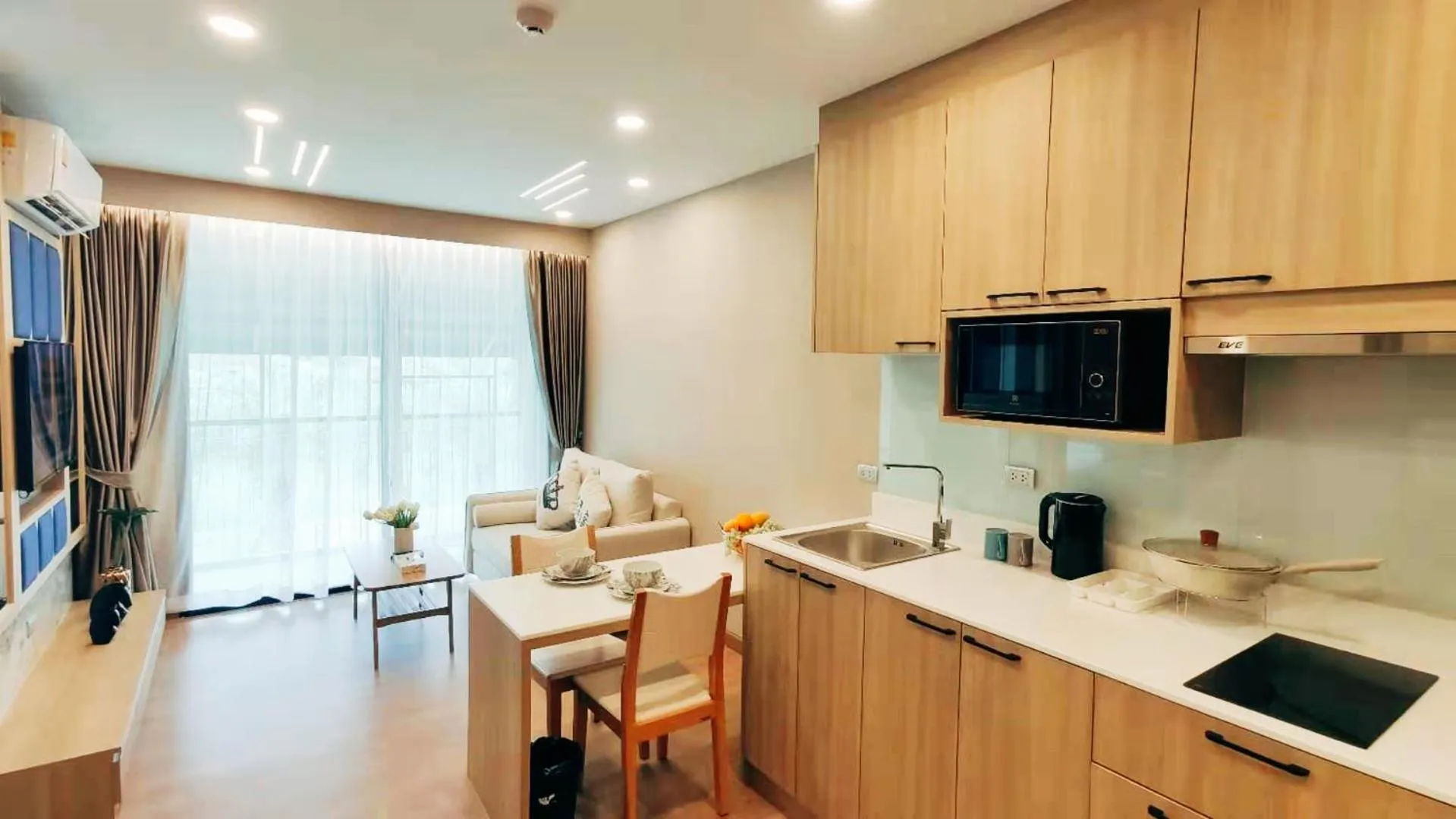 Kitchen or kitchenette in Pleasant Chiangmai