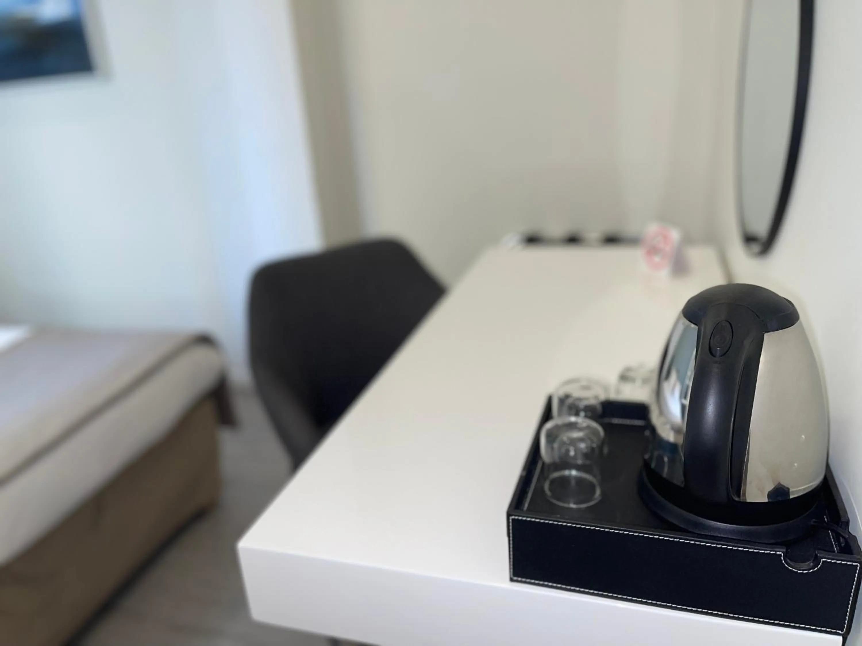 Seating area in Villa Berlioz