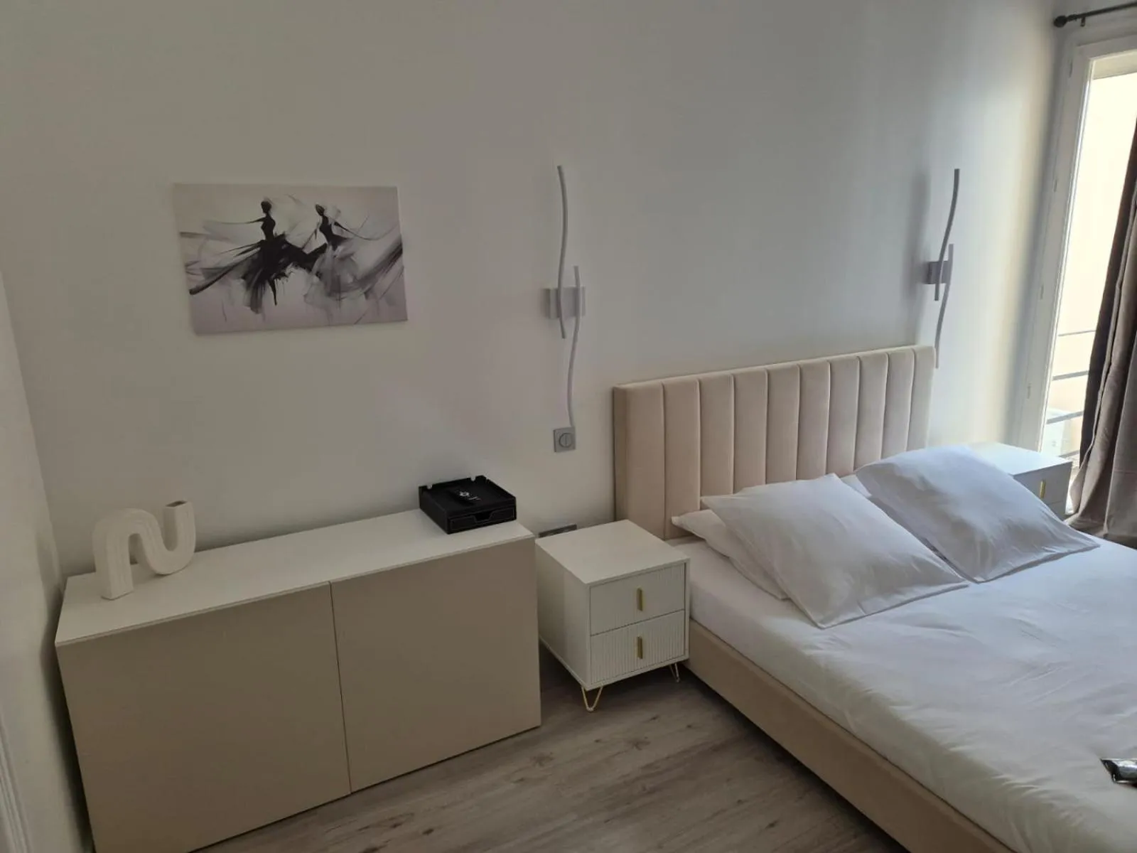 Bed in Villa Berlioz