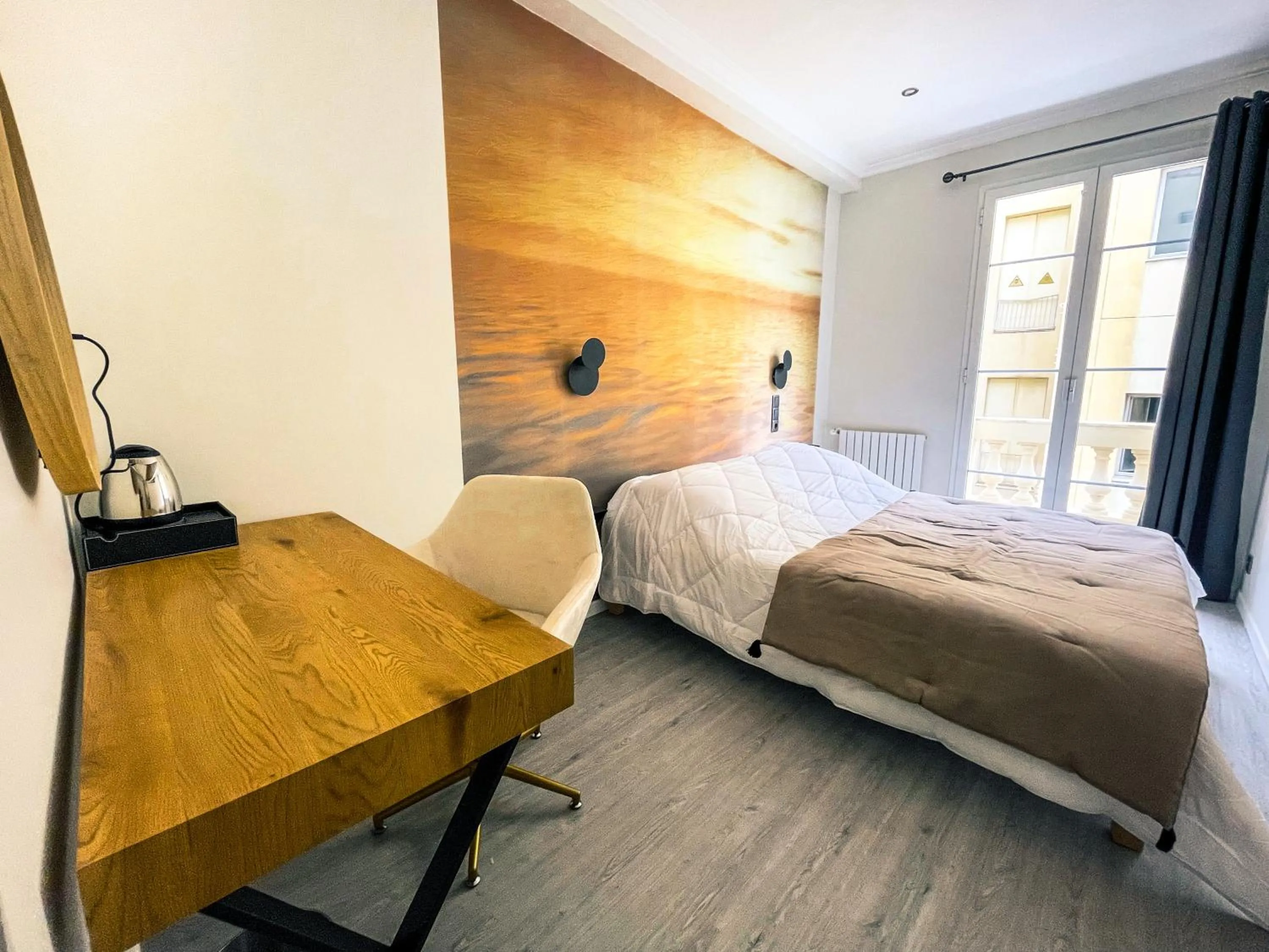 Bed in Villa Berlioz