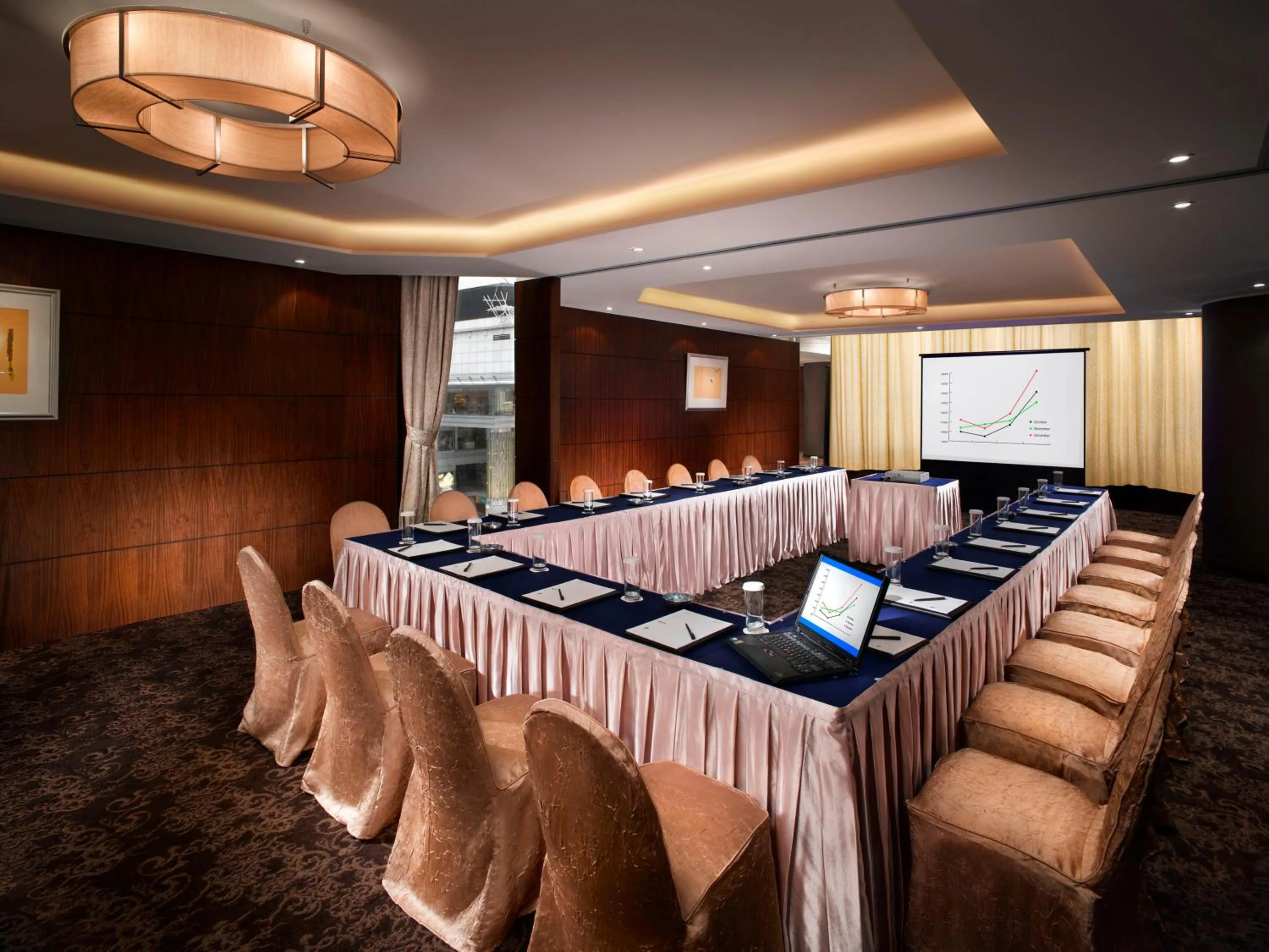 Business facilities in The Kowloon Hotel