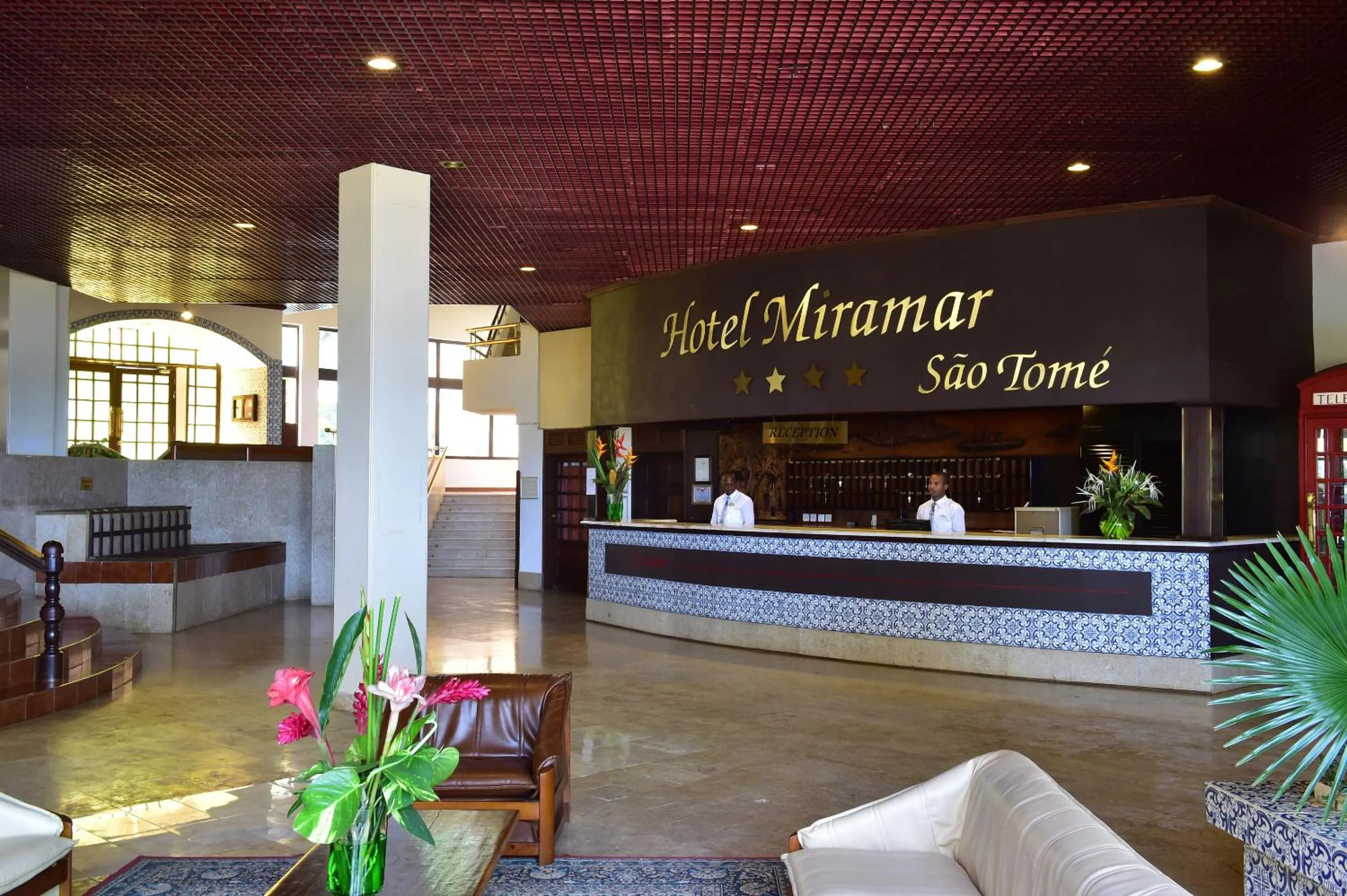 Lobby or reception in Pestana Miramar São Tomé