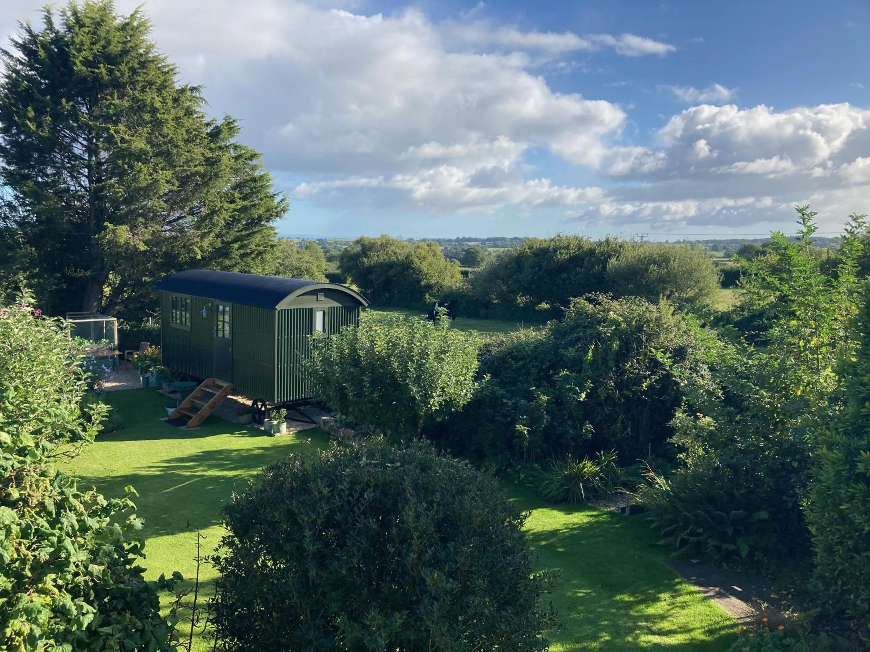 Bedroom in Corner House