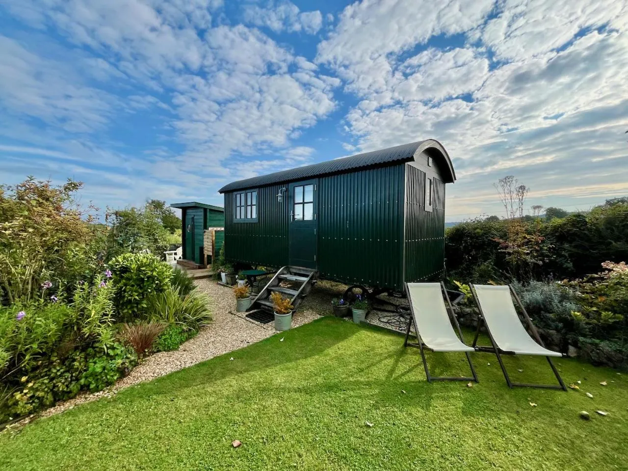 Bedroom in Corner House