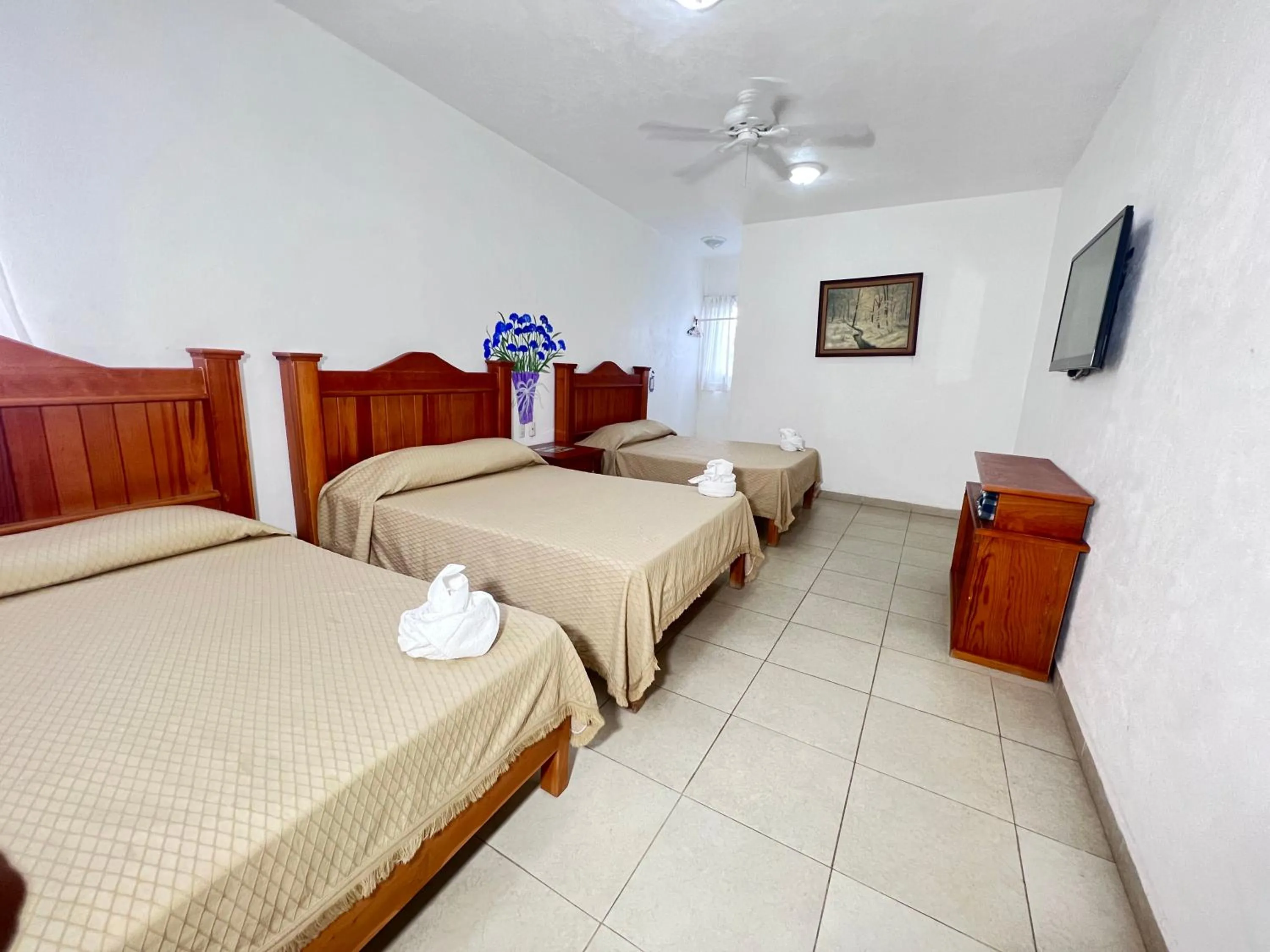 Bed in Hotel Quinta de La Rosa