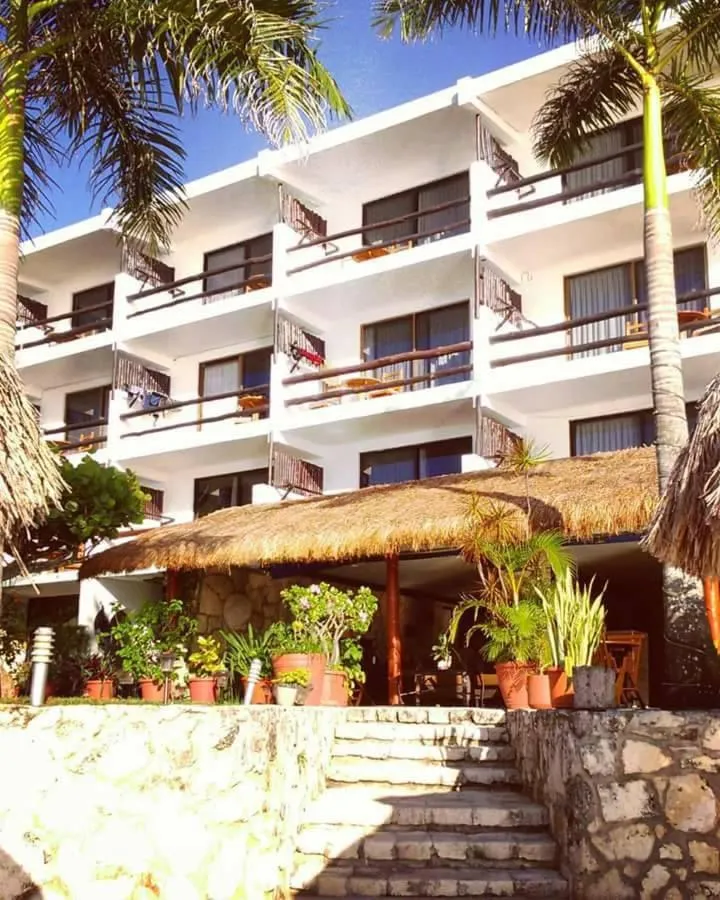 Property building in Blue Angel Resort