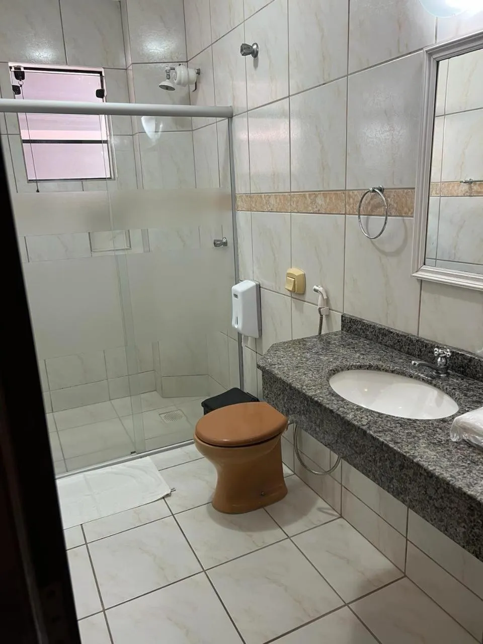 Shower in Hotel Steinhausen