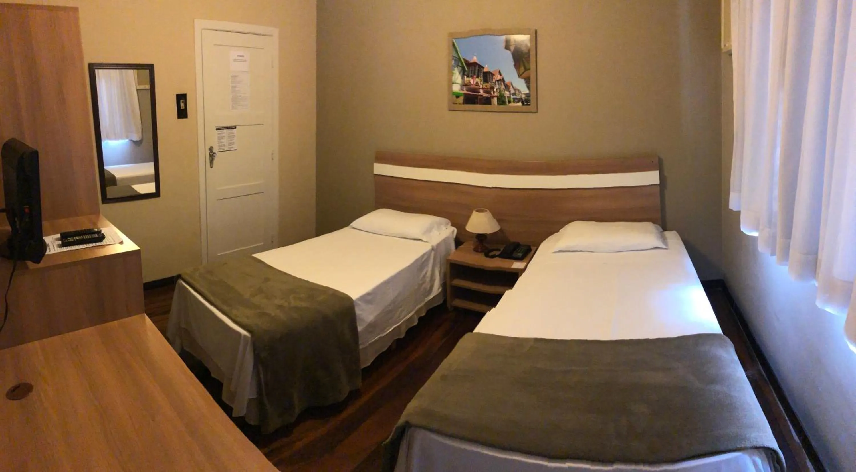 Bed in Hotel Steinhausen