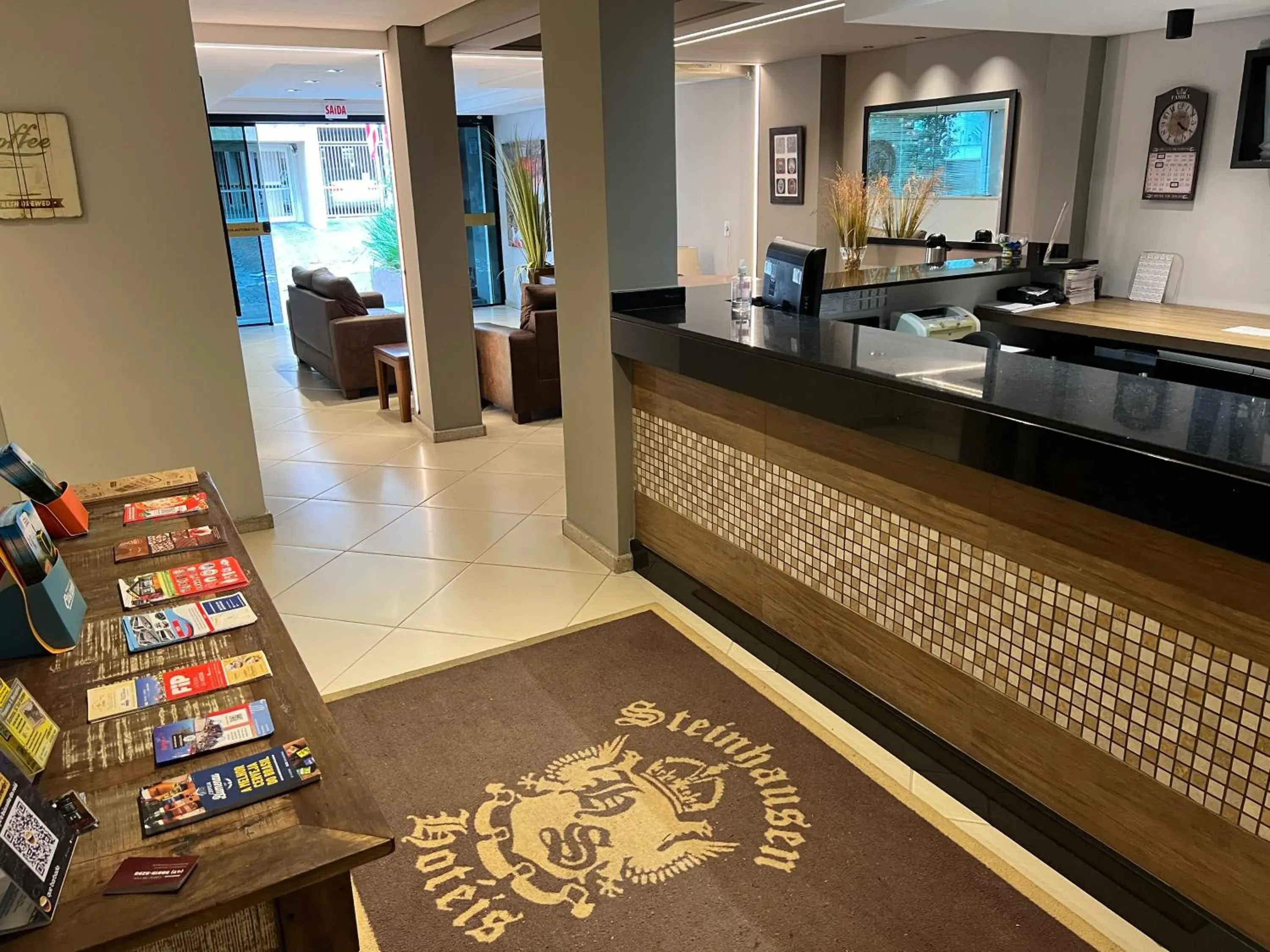 Lobby or reception in Hotel Steinhausen Lobby or reception in Hotel Steinhausen