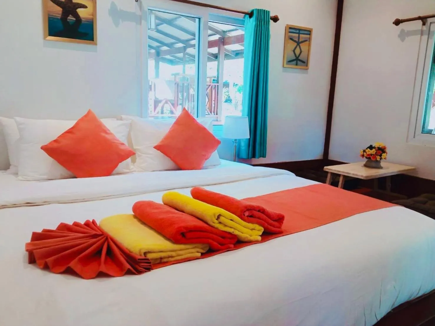 Bedroom, Bed in Koh Jum Delight Beach