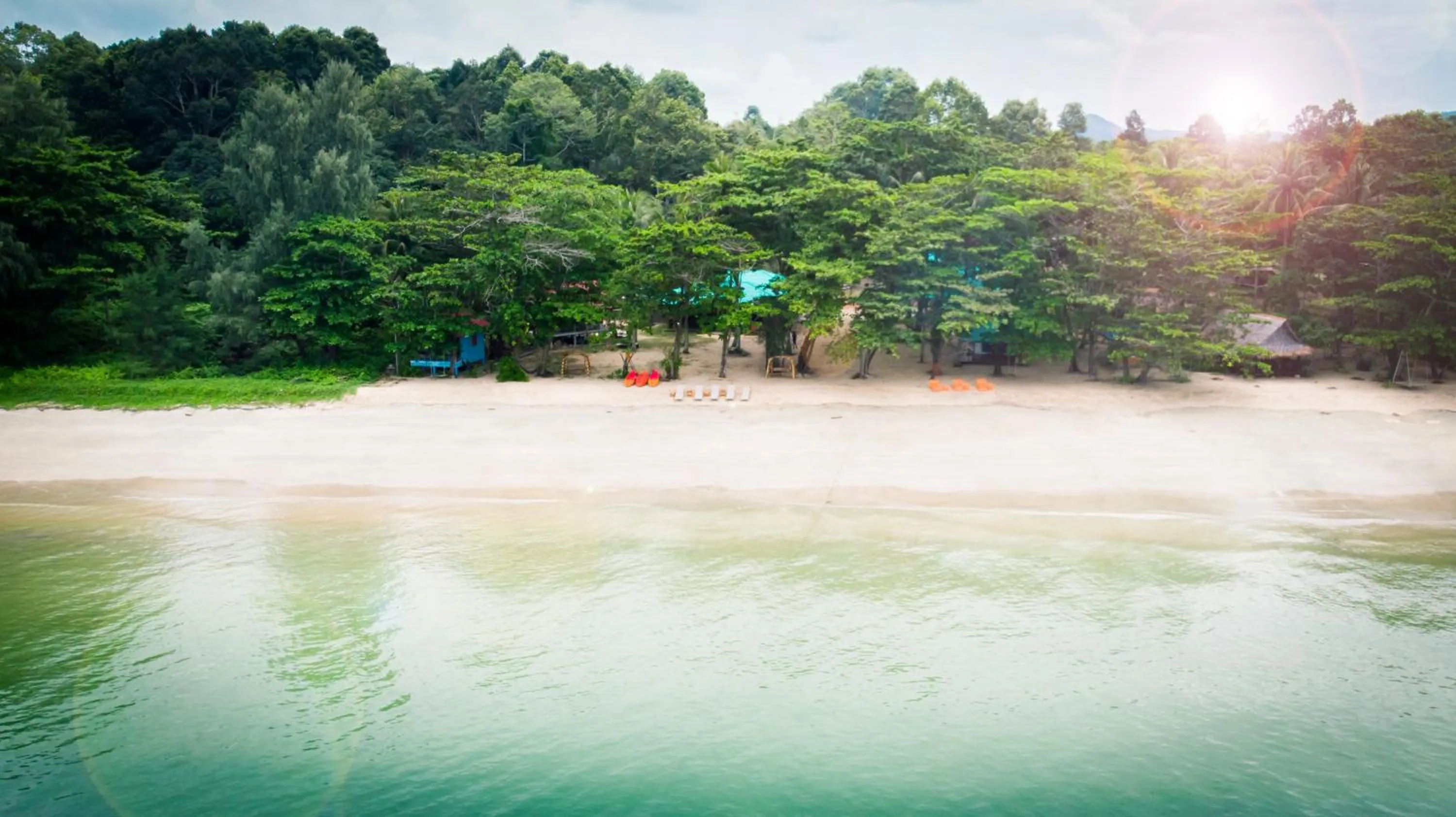Natural landscape in Koh Jum Delight Beach