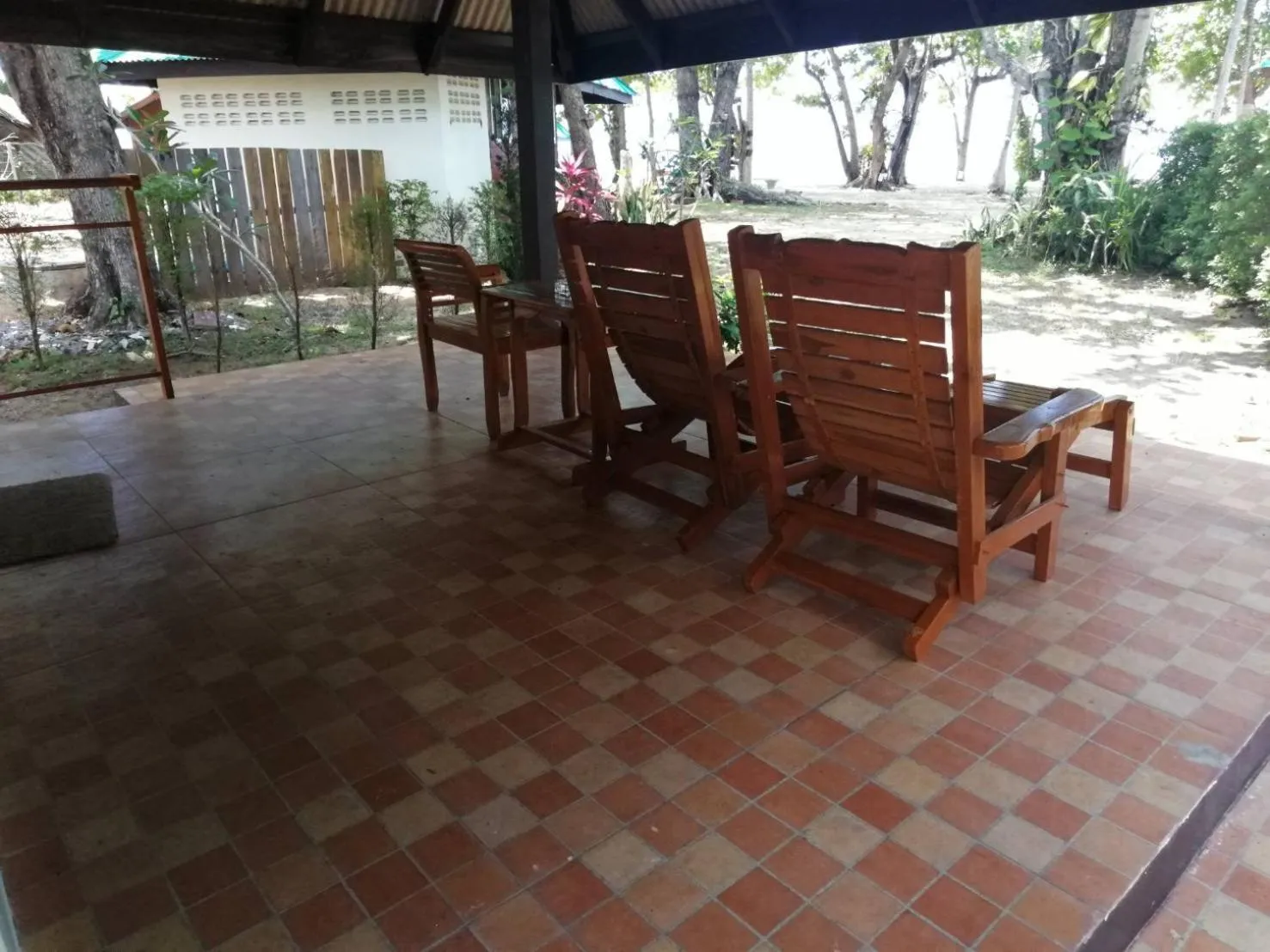 Balcony/Terrace in Koh Jum Delight Beach