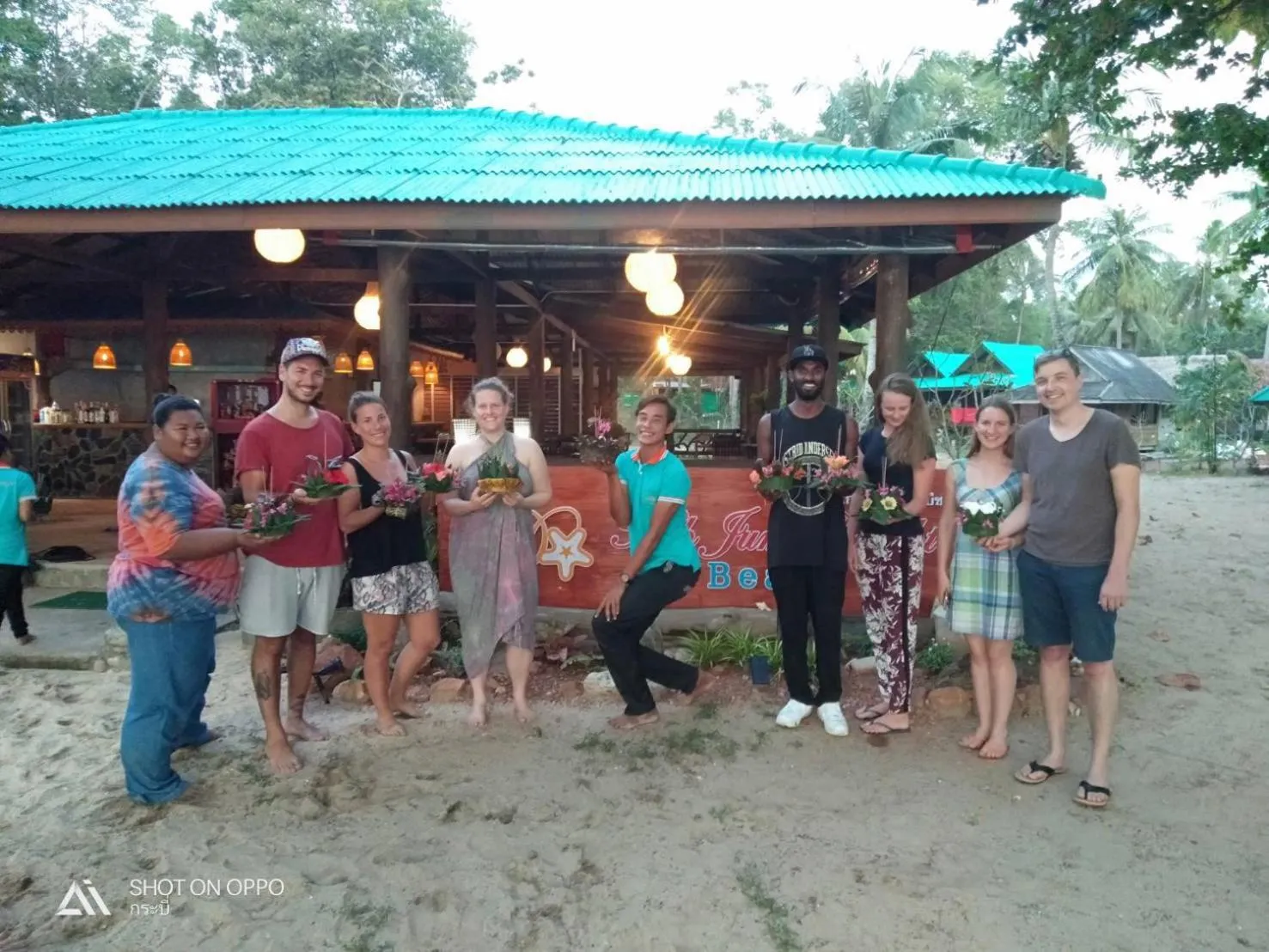 People in Koh Jum Delight Beach