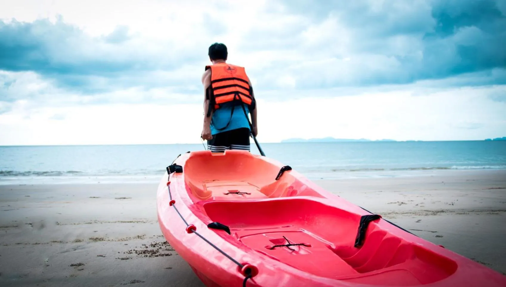 Canoeing in Koh Jum Delight Beach