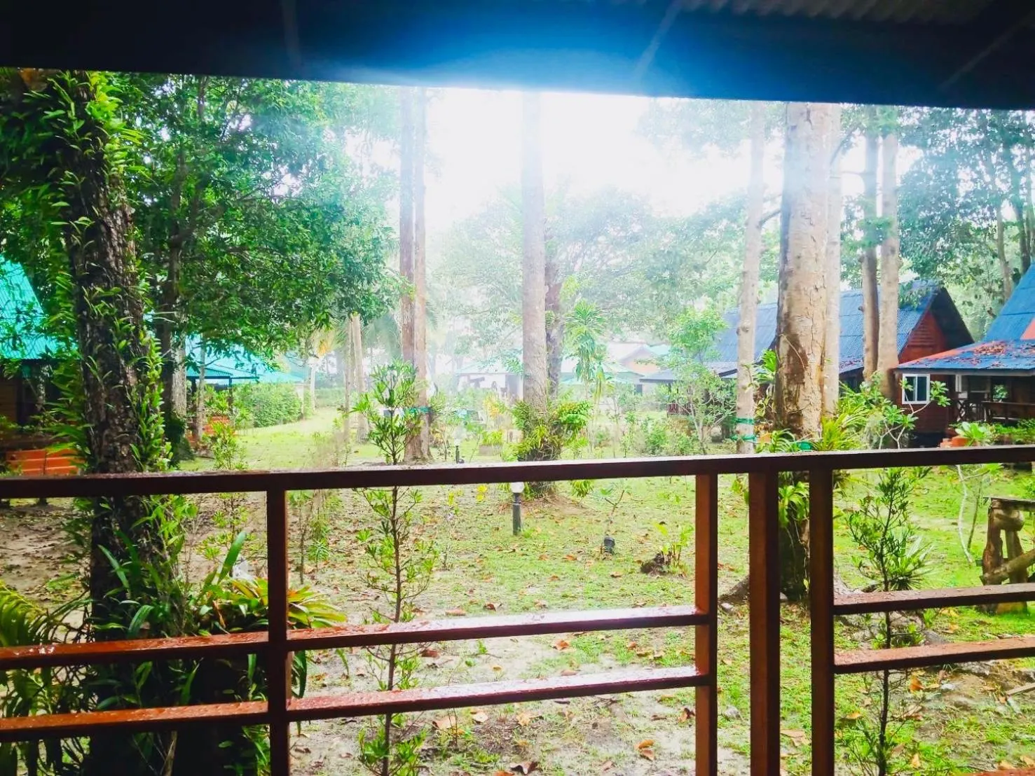 Garden view in Koh Jum Delight Beach