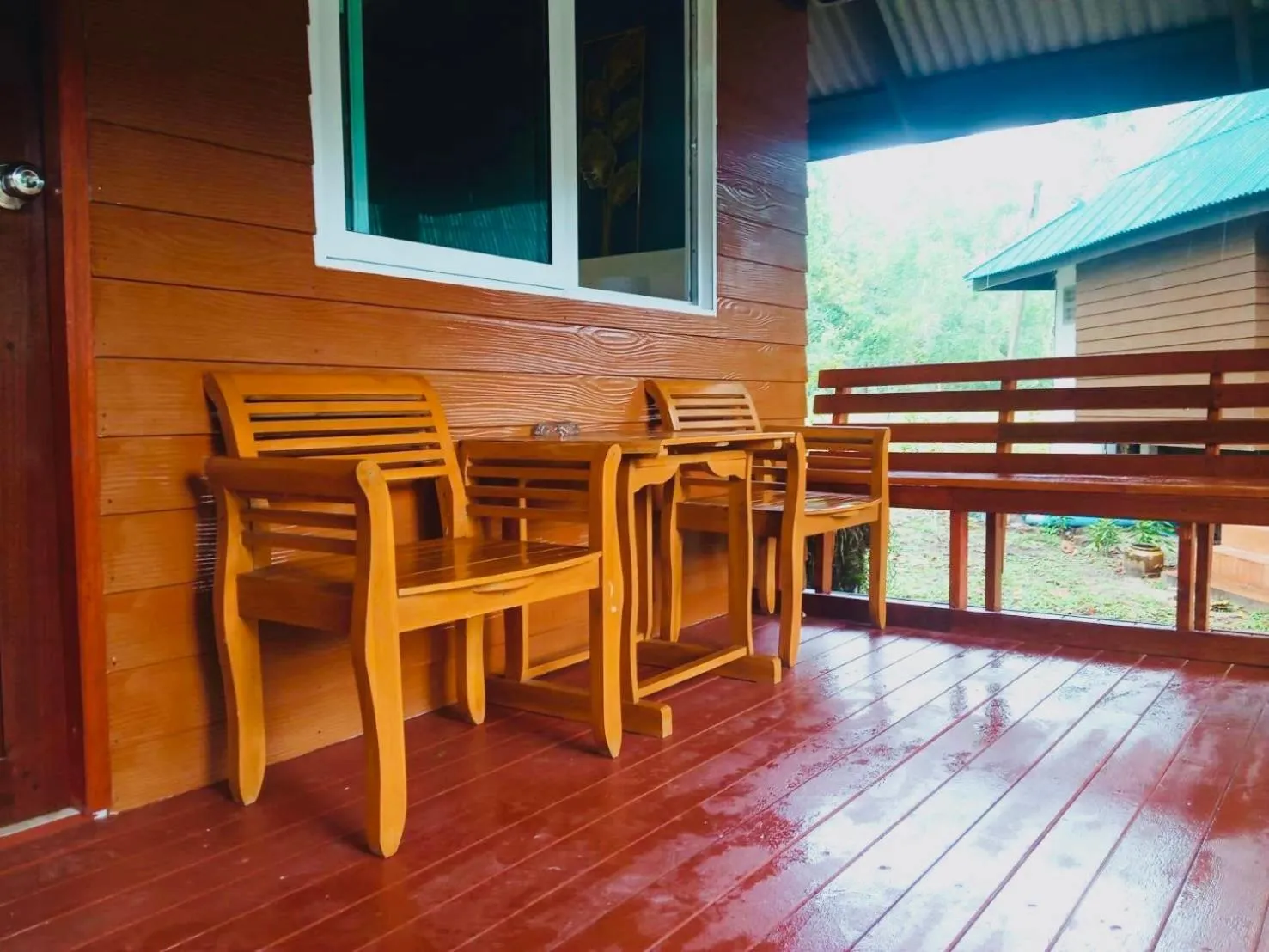 Balcony/Terrace in Koh Jum Delight Beach
