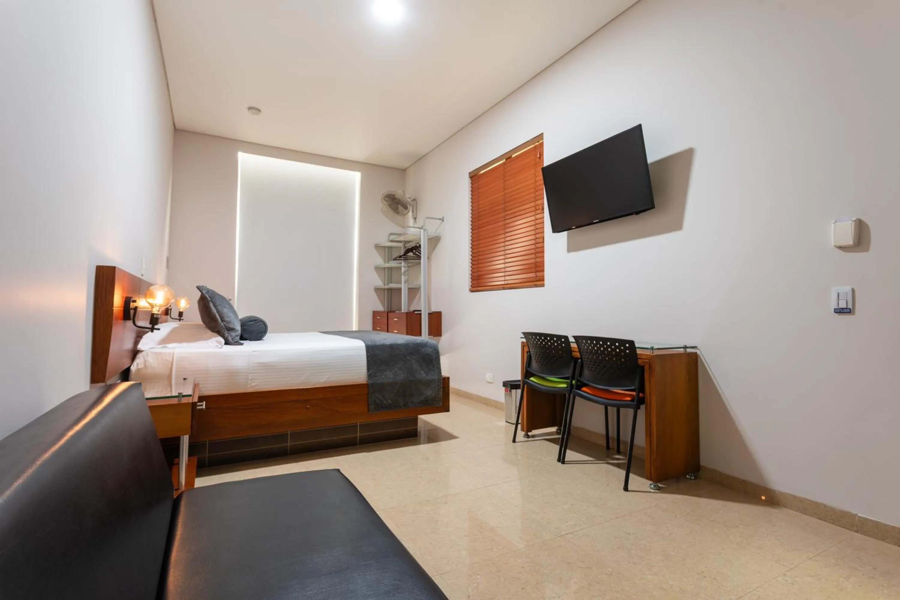 Bedroom, Bed in Hotel Sauces del Estadio