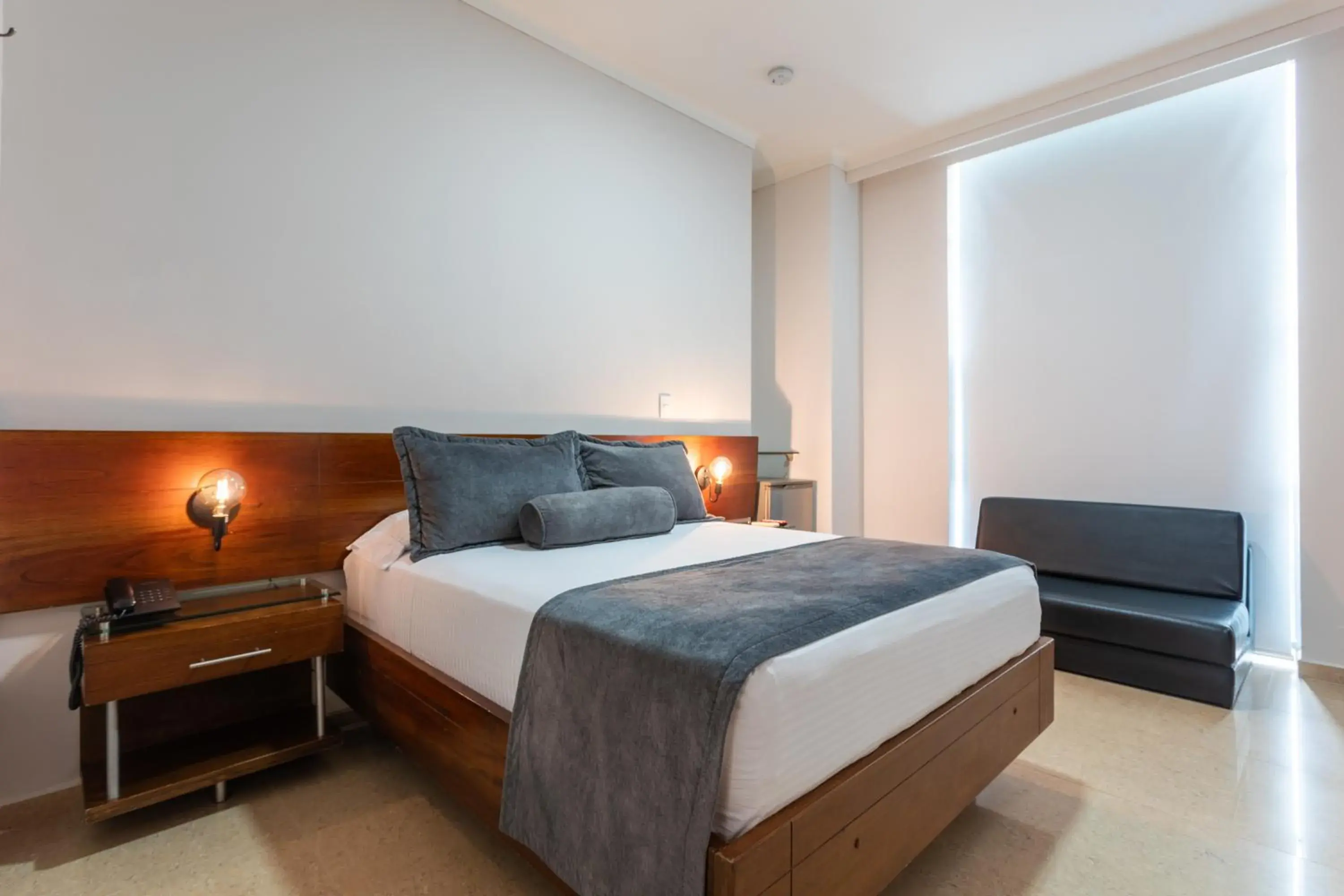 Bed in Hotel Sauces del Estadio Bed in Hotel Sauces del Estadio