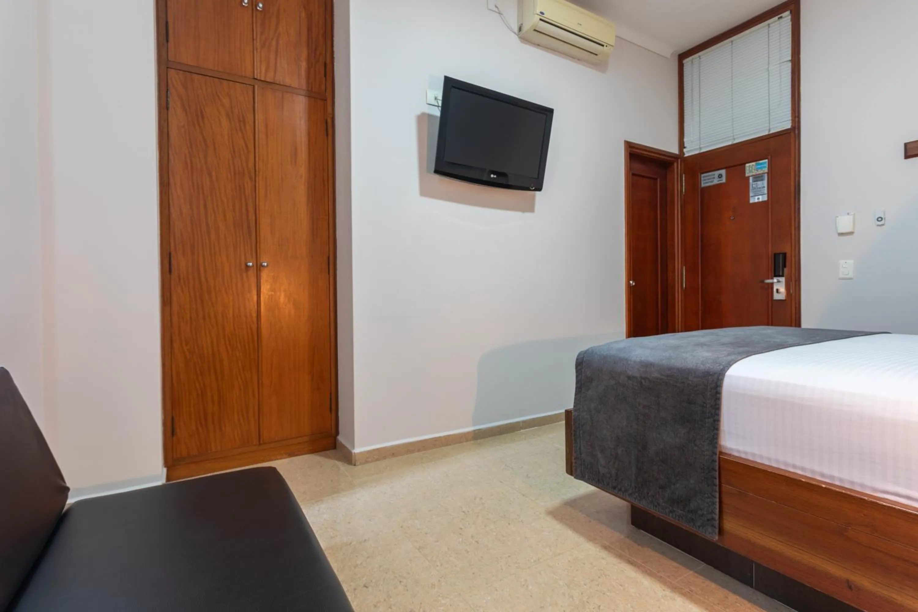 Bedroom, Bed in Hotel Sauces del Estadio