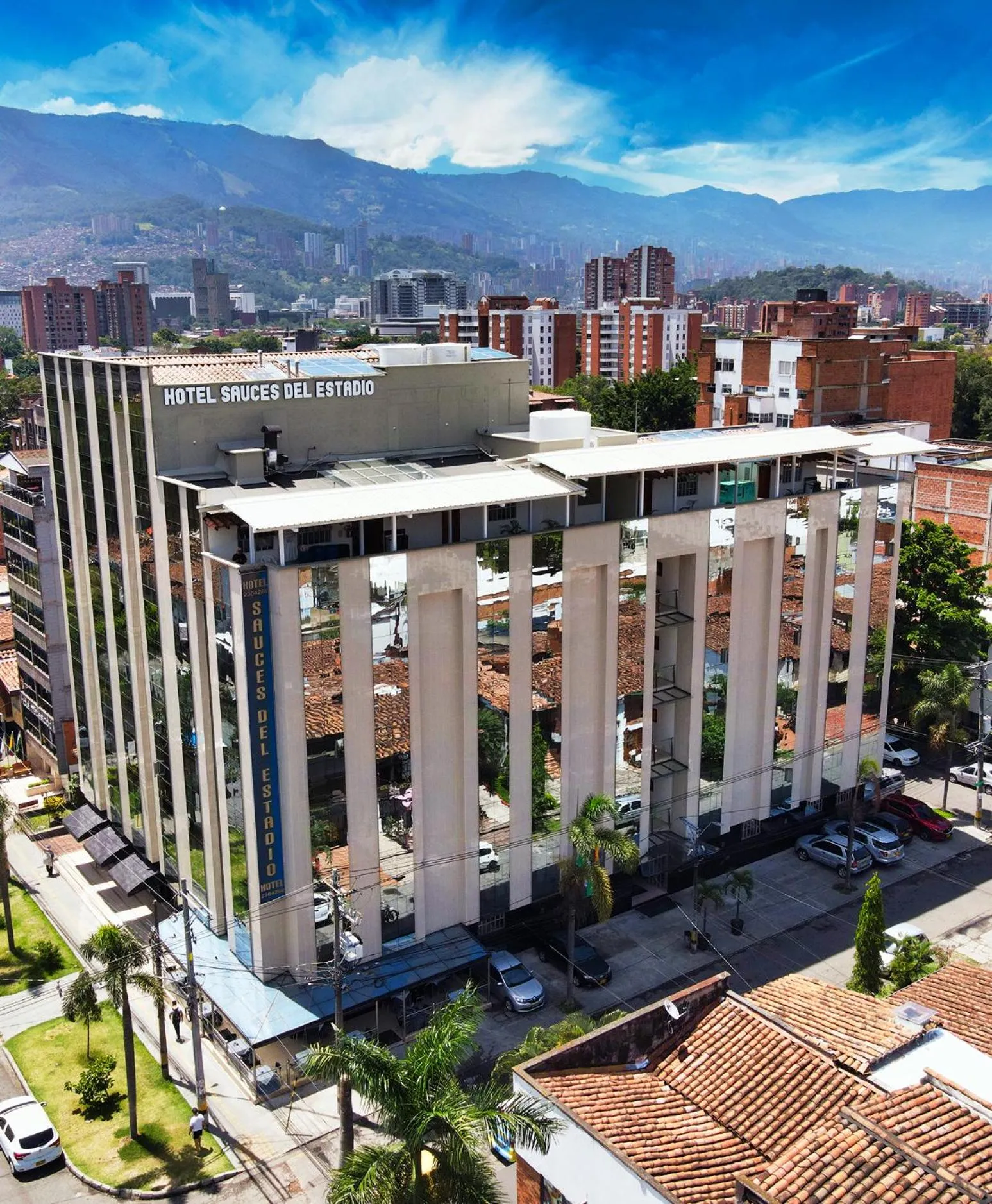 Facade/entrance in Hotel Sauces del Estadio