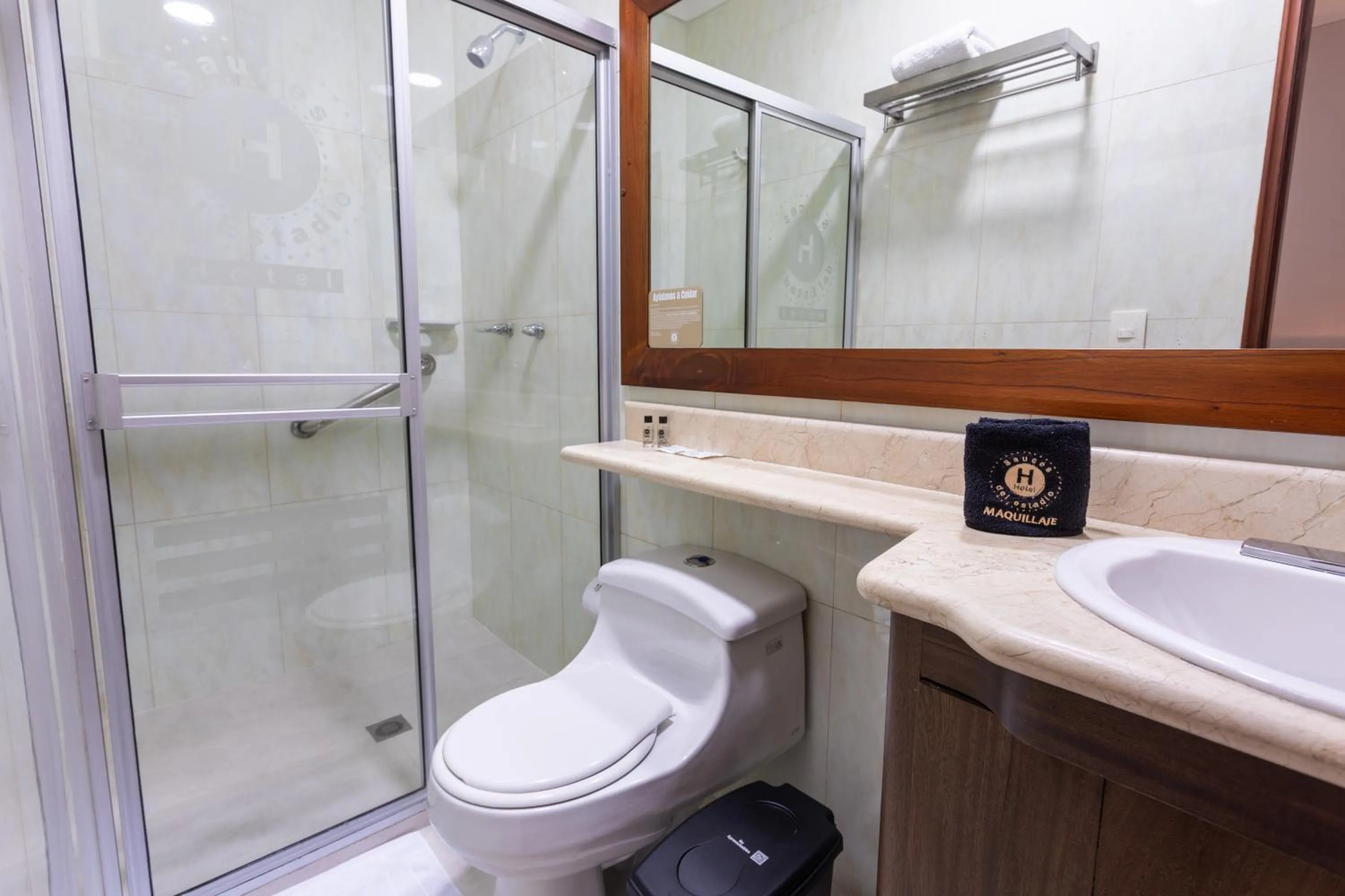 Bathroom in Hotel Sauces del Estadio