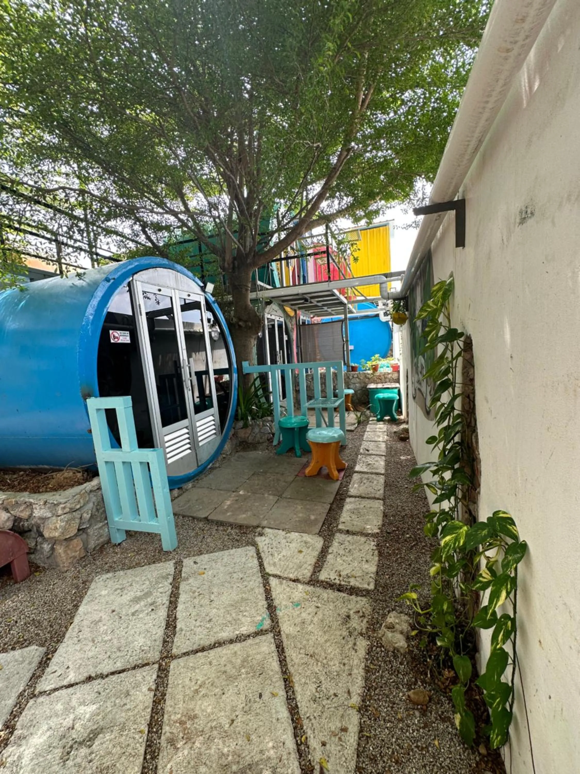 Garden view in Tubotel