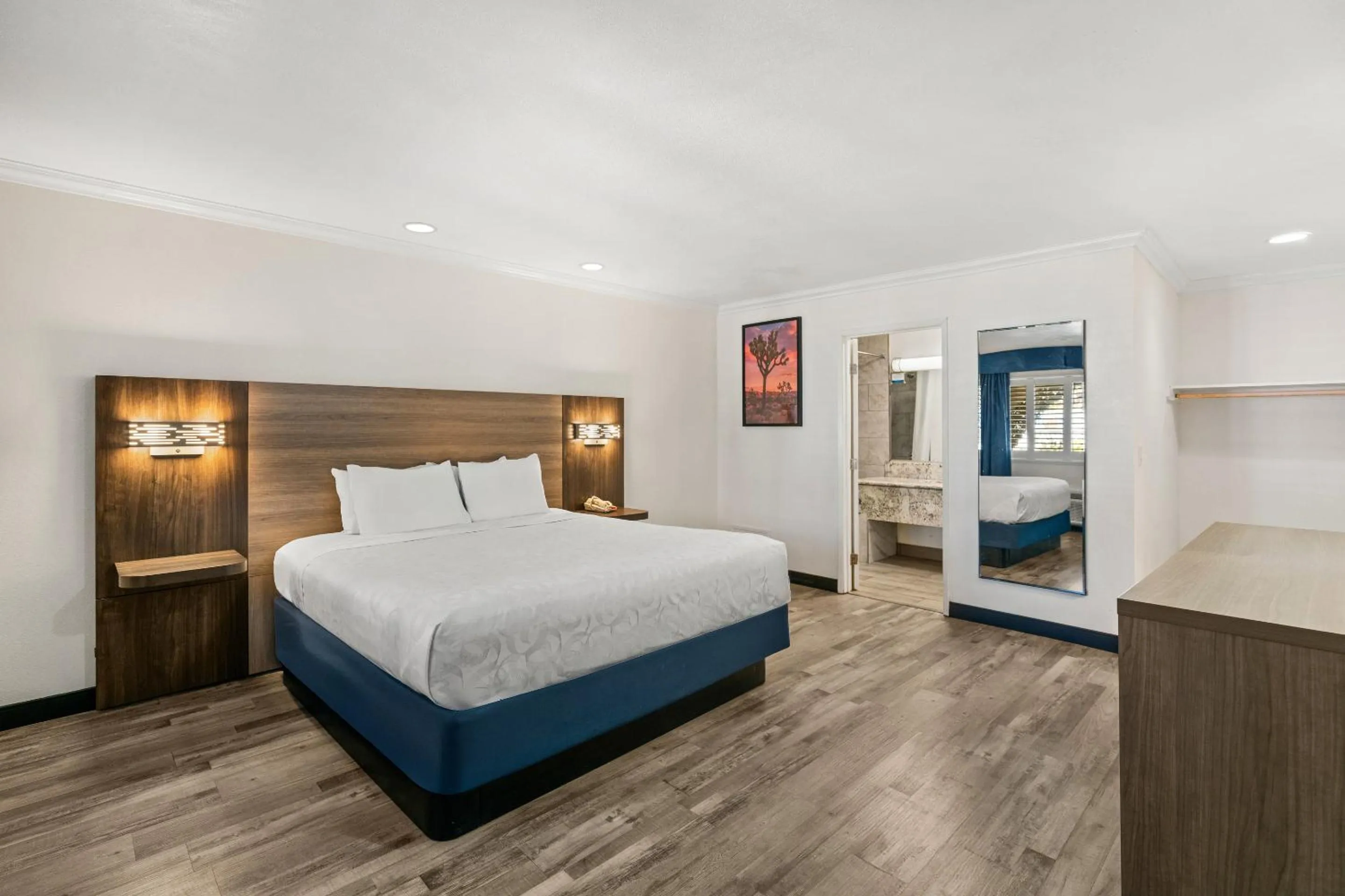 Bed in Americas Best Value Inn and Suites -Yucca Valley