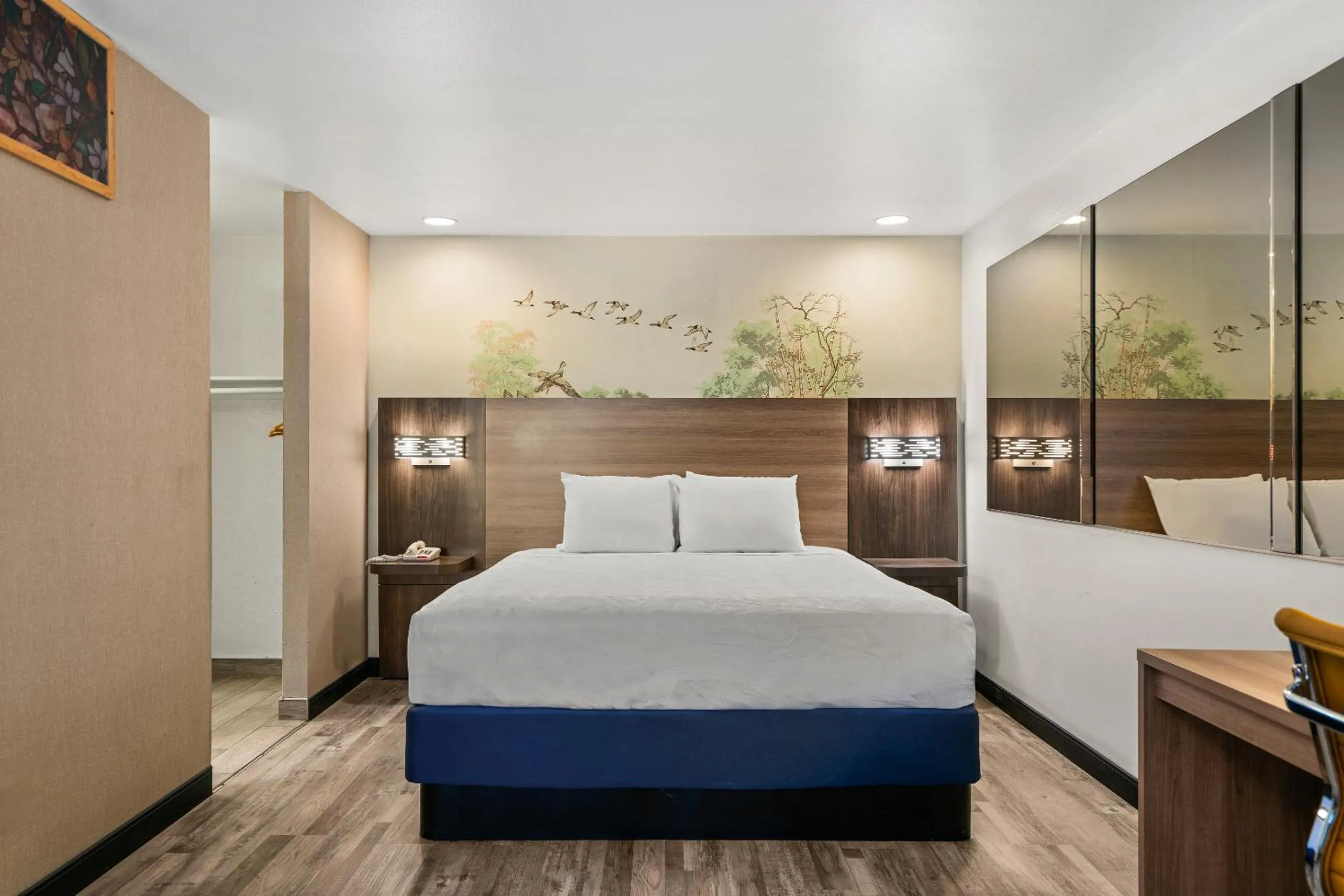 Bed in Americas Best Value Inn and Suites -Yucca Valley