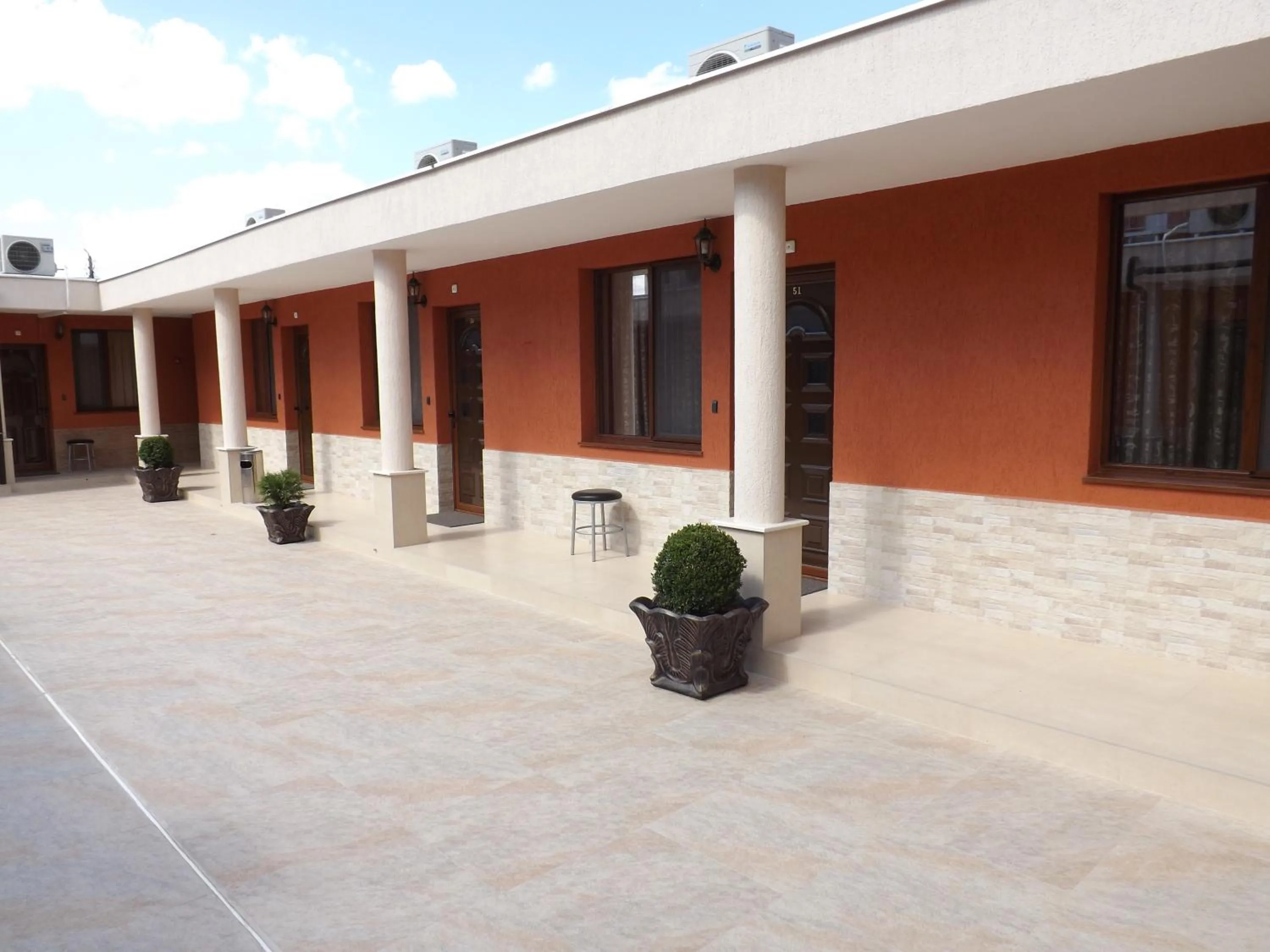 Patio in Hotel Fantasy